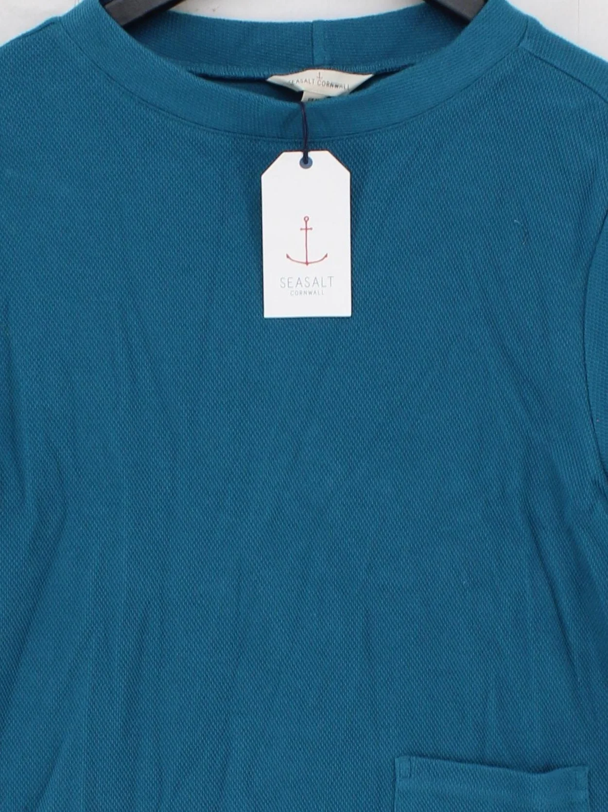 SEASALT CORNWALL Women's T-Shirt UK 16 Blue 100% Cotton Basic - Image 3