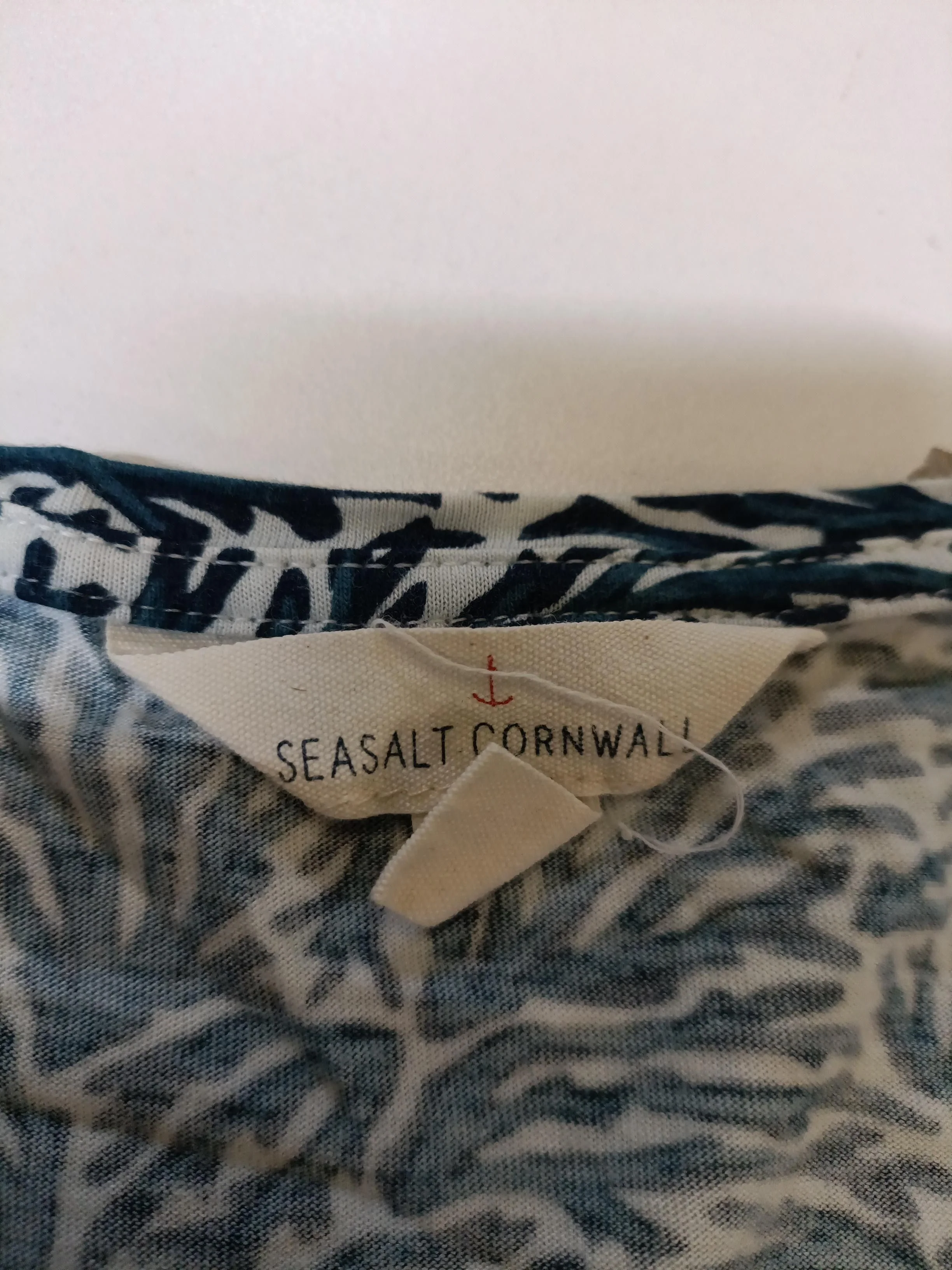 SEASALT CORNWALL Women's T-Shirt UK 16 Multi 100% Viscose Basic - Image 5