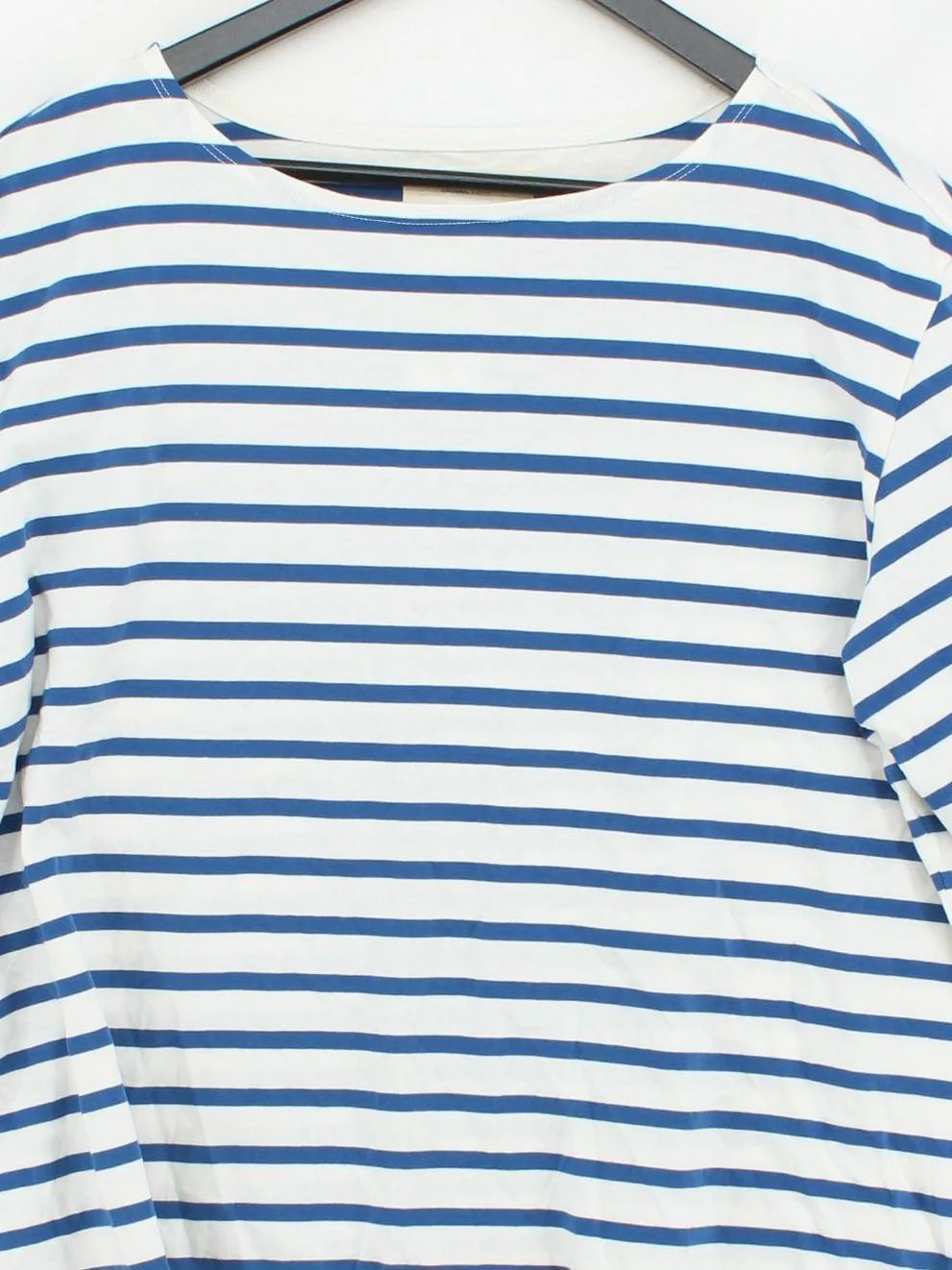 SEASALT CORNWALL Women's Top M Blue 100% Cotton Basic - Image 3