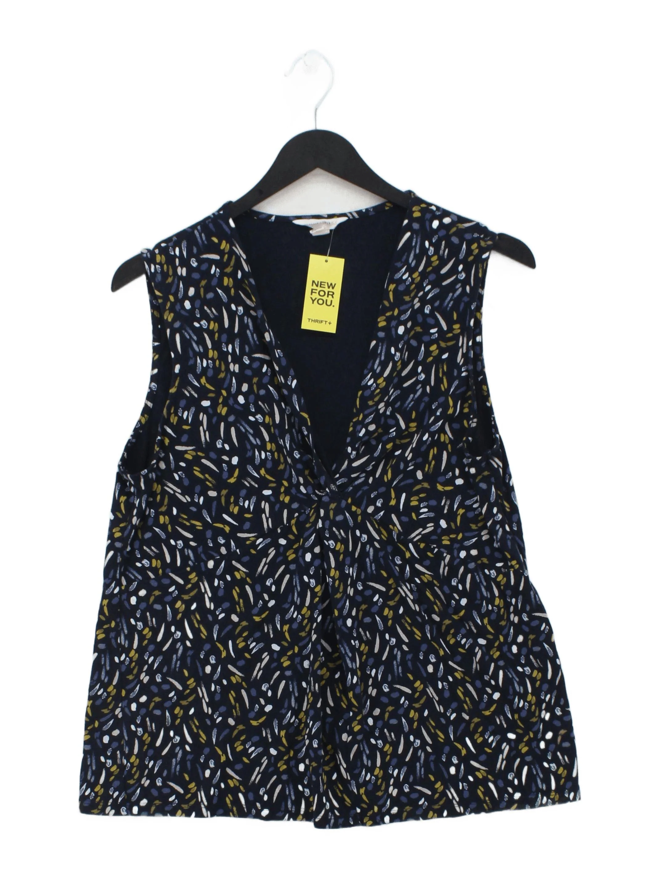 SEASALT CORNWALL Women's Top M Blue Viscose with Cotton, Elastane Basic