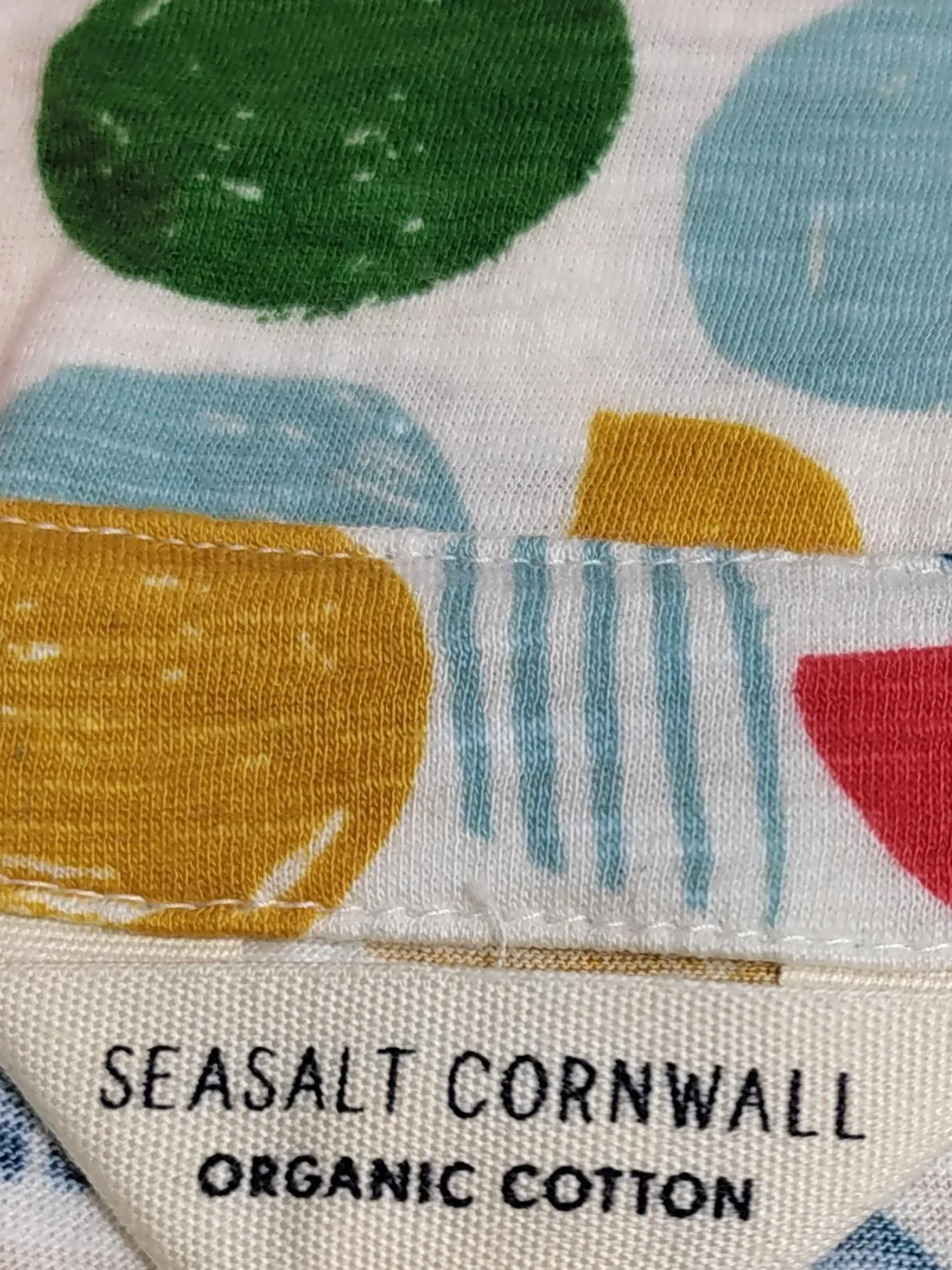 SEASALT CORNWALL Women's Top M Multi 100% Cotton Basic - Image 6