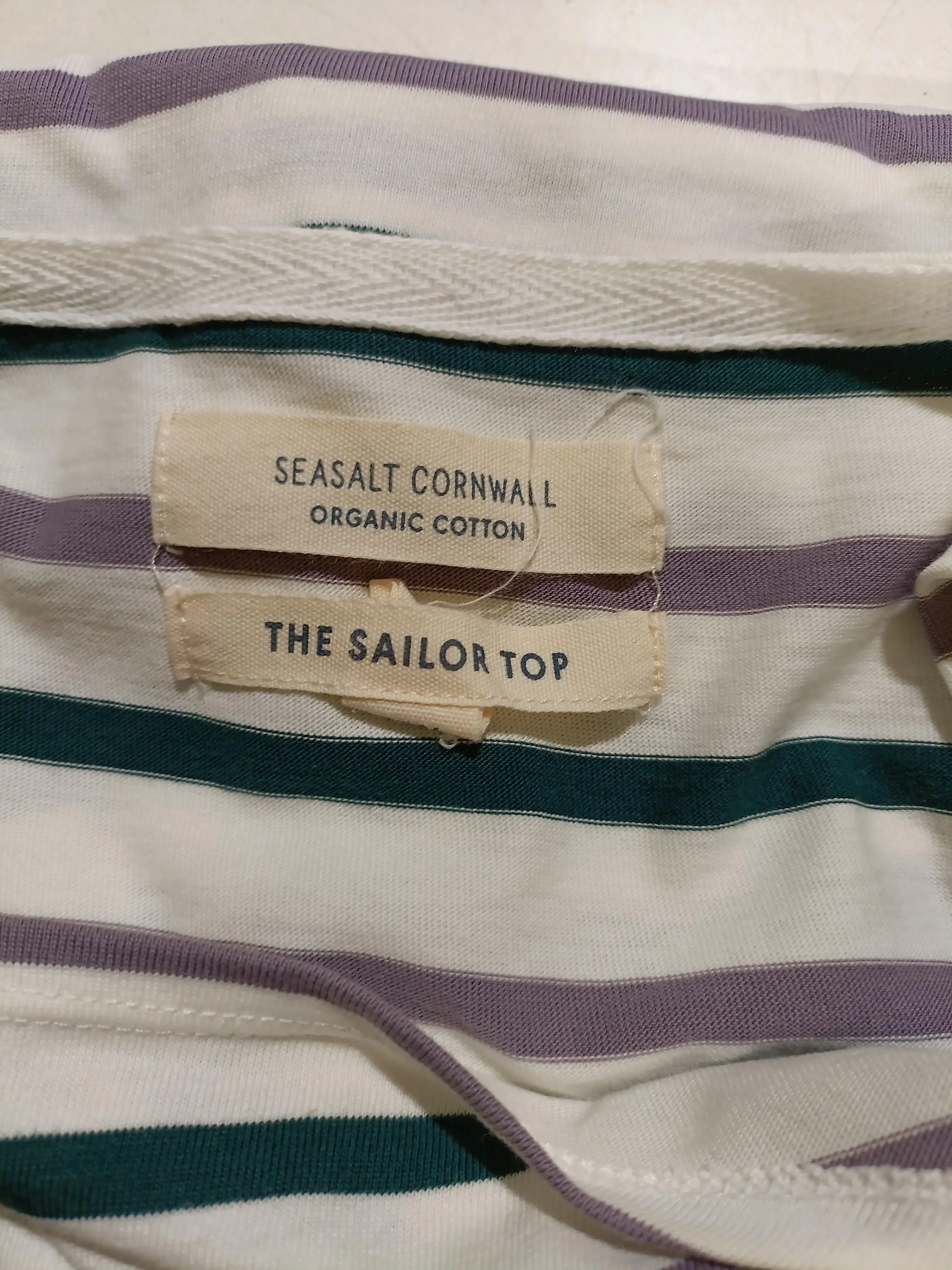 SEASALT CORNWALL Women's Top S Multi 100% Cotton Basic - Image 5
