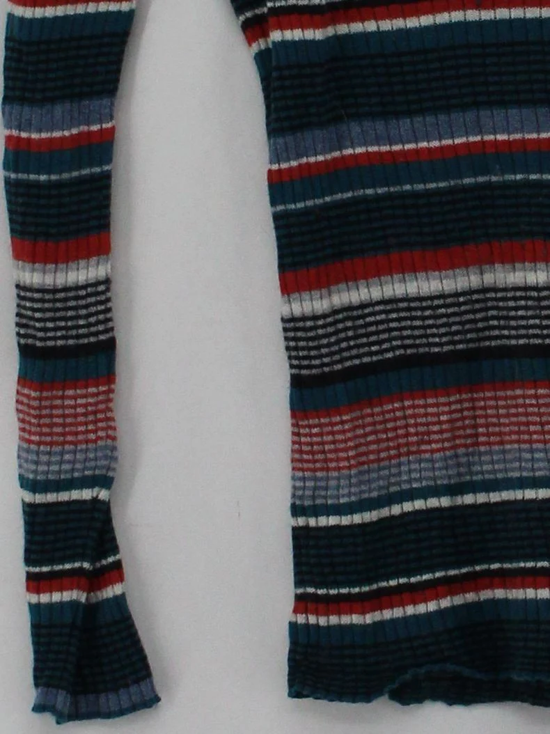 SEASALT CORNWALL Women's Top UK 10 Multi Cotton with Wool Basic - Image 4