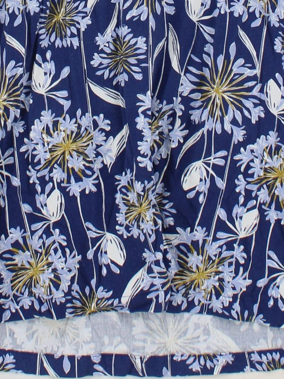 SEASALT CORNWALL Women's Top UK 16 Blue Linen with Viscose Tunic - Image 4