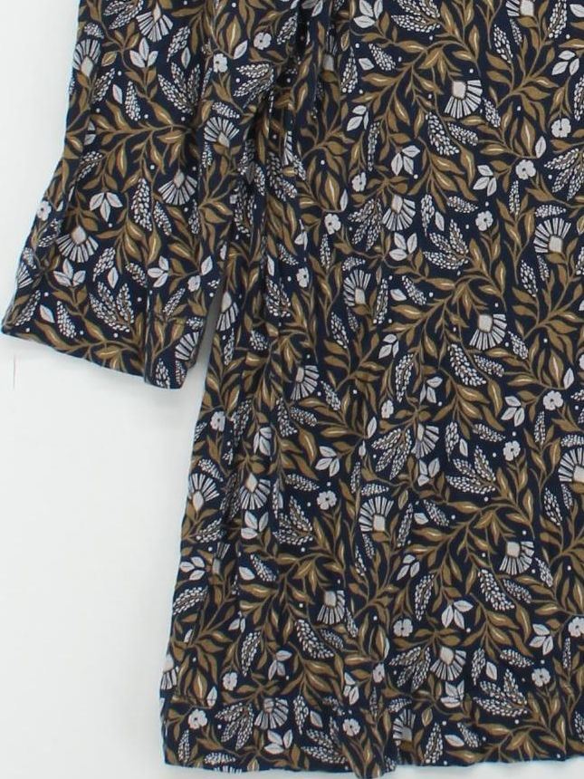 SEASALT CORNWALL Women's Top UK 16 Multi 100% Cotton Tunic - Image 4