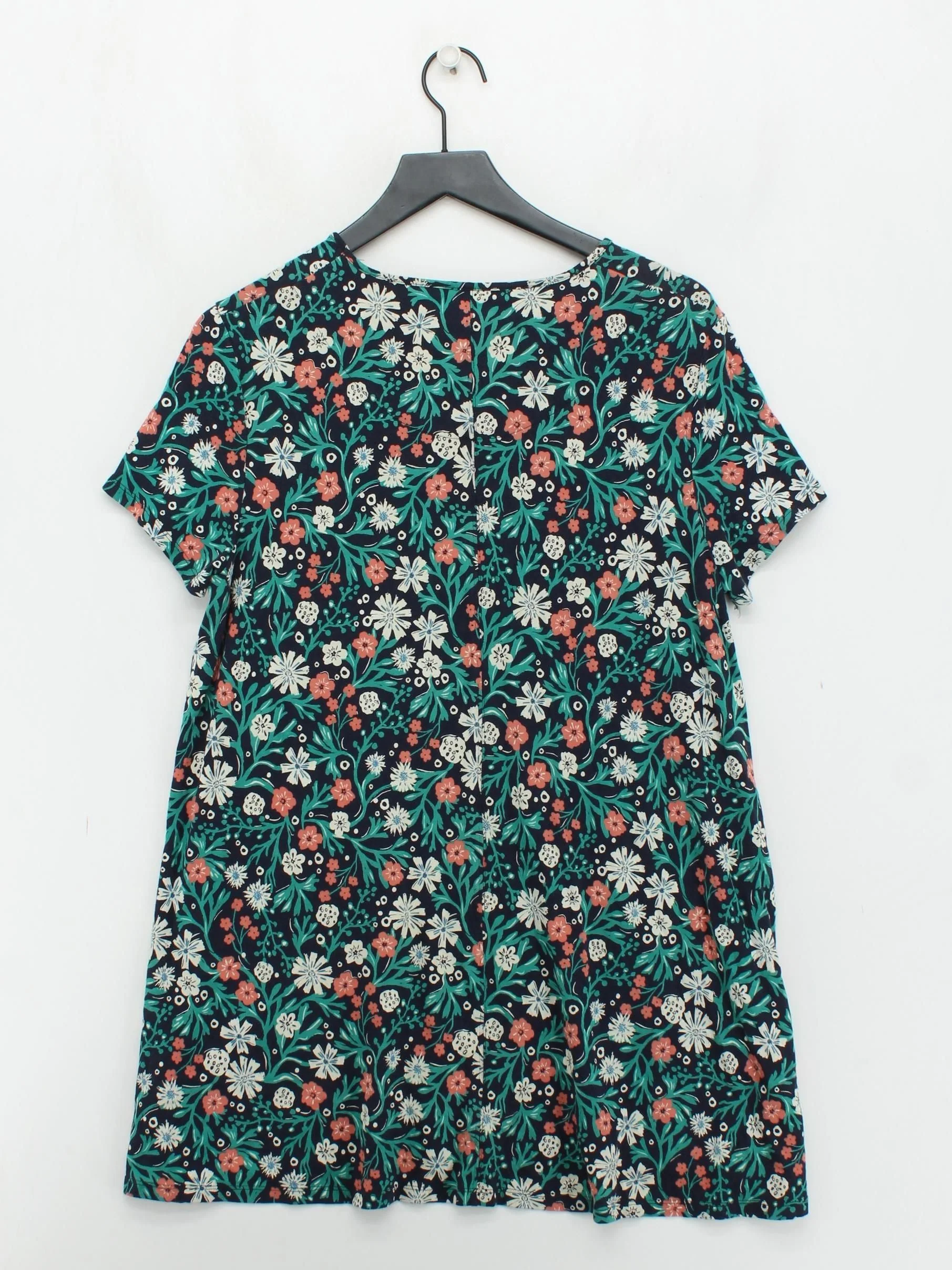 SEASALT CORNWALL Women's Top UK 16 Multi 100% Viscose Tunic - Image 2