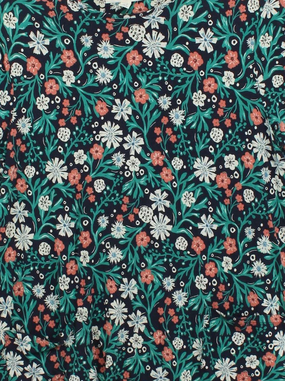 SEASALT CORNWALL Women's Top UK 16 Multi 100% Viscose Tunic - Image 3