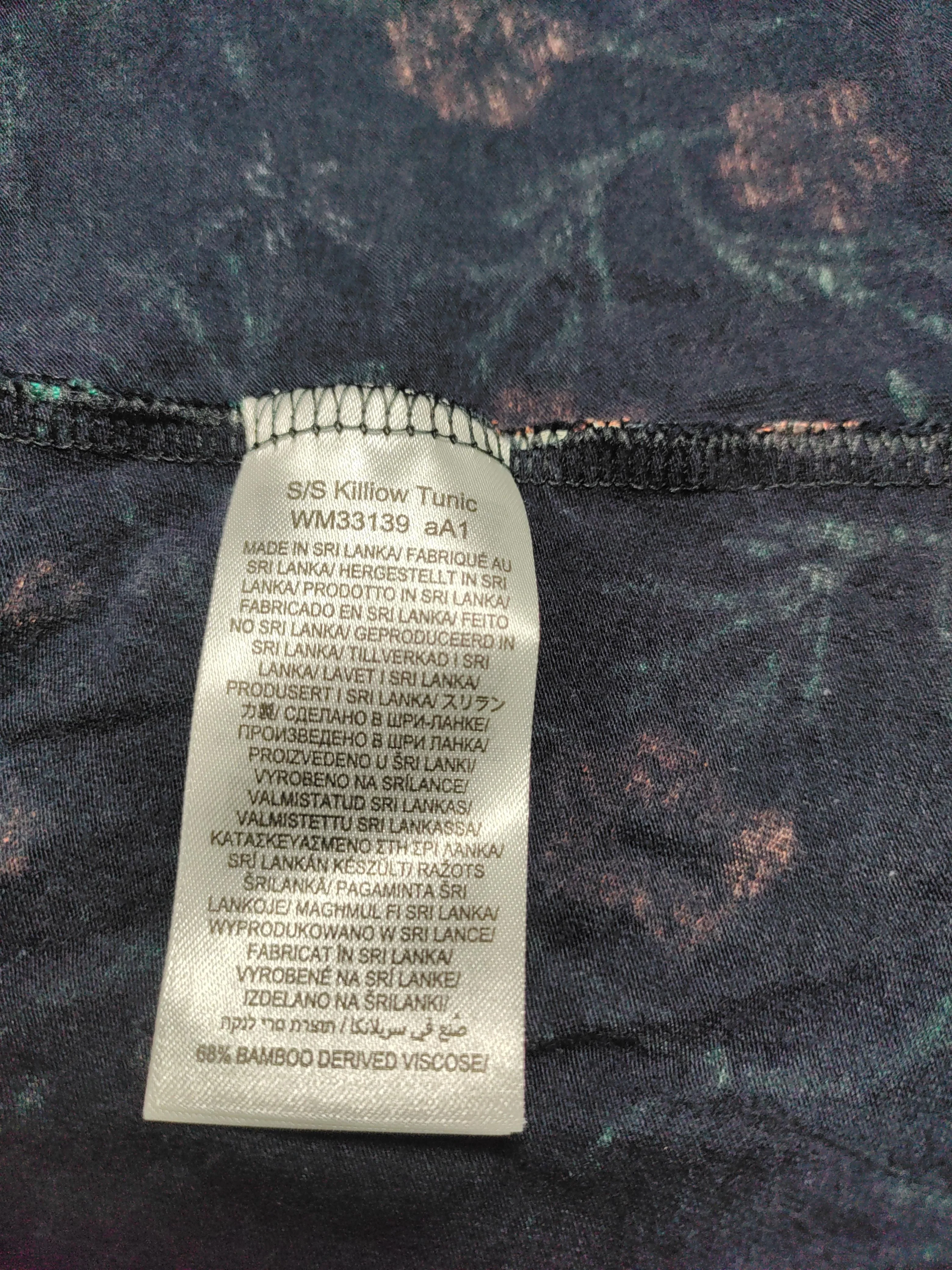SEASALT CORNWALL Women's Top UK 16 Multi 100% Viscose Tunic - Image 6