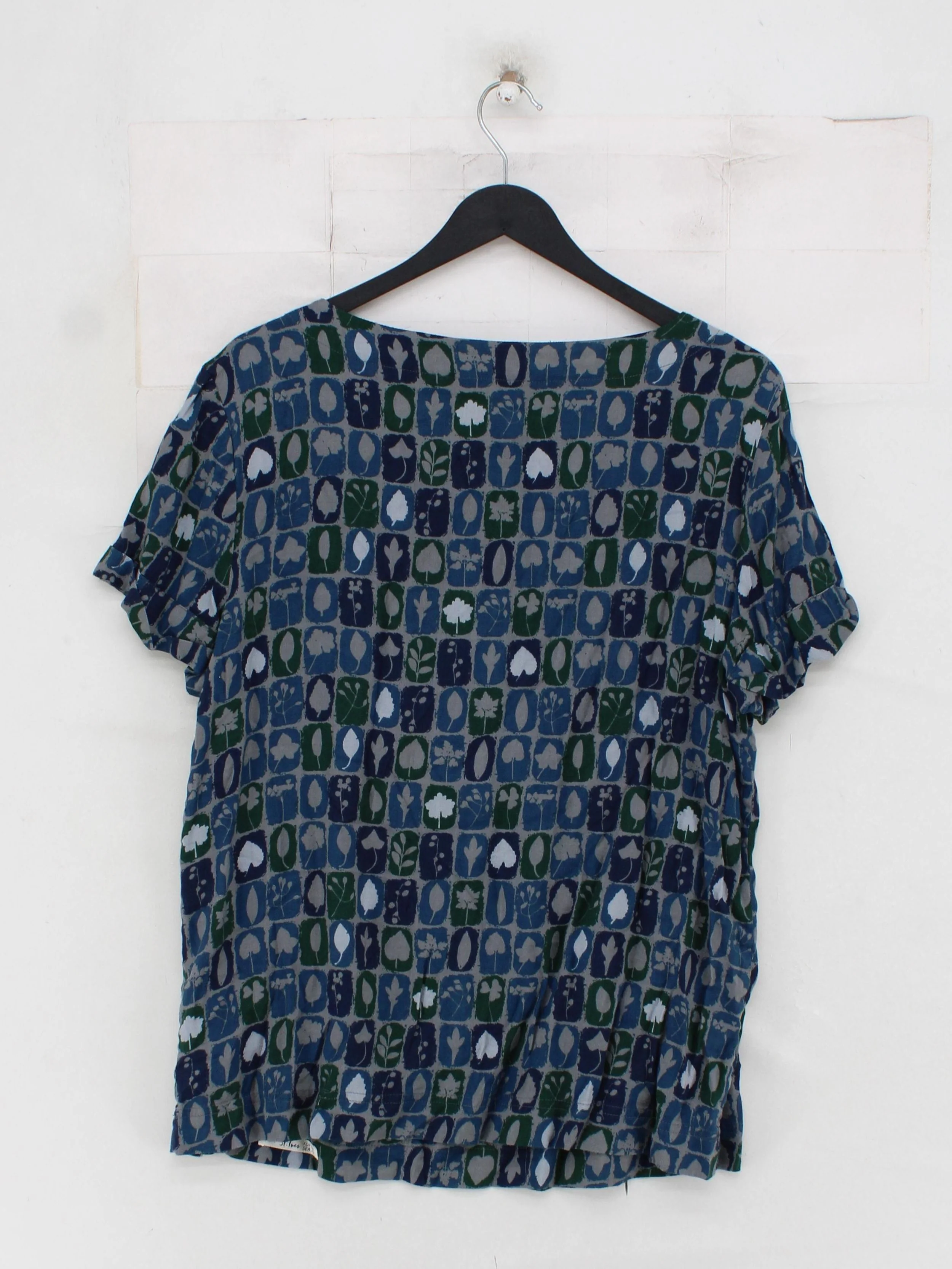 SEASALT CORNWALL Women's Top UK 16 Multi Cotton with Viscose Basic - Image 2