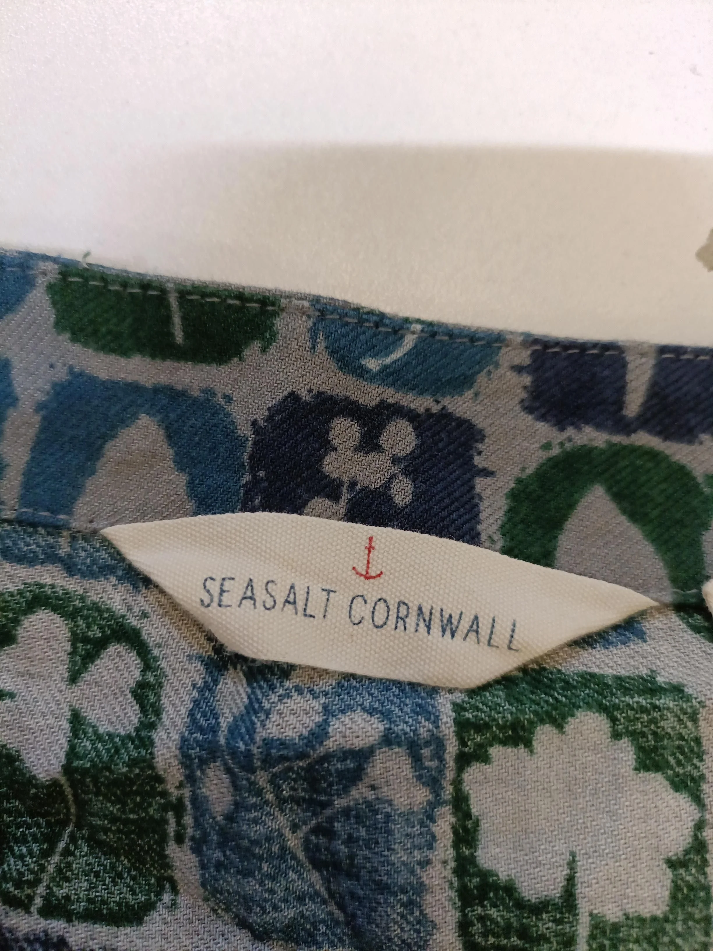 SEASALT CORNWALL Women's Top UK 16 Multi Cotton with Viscose Basic - Image 5