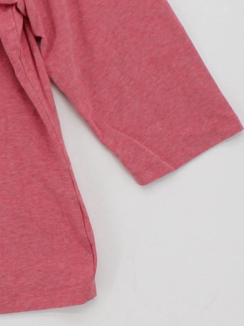 SEASALT CORNWALL Women's Top UK 16 Pink Cotton with Elastane Jersey - Image 4