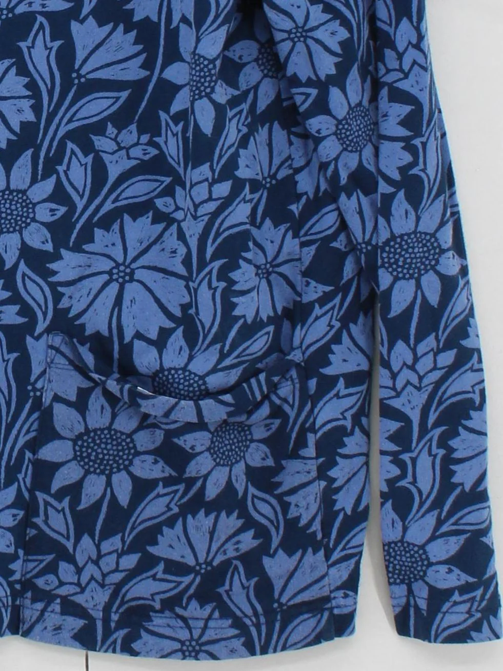 SEASALT CORNWALL Women's Top XL Blue 100% Cotton Basic - Image 4