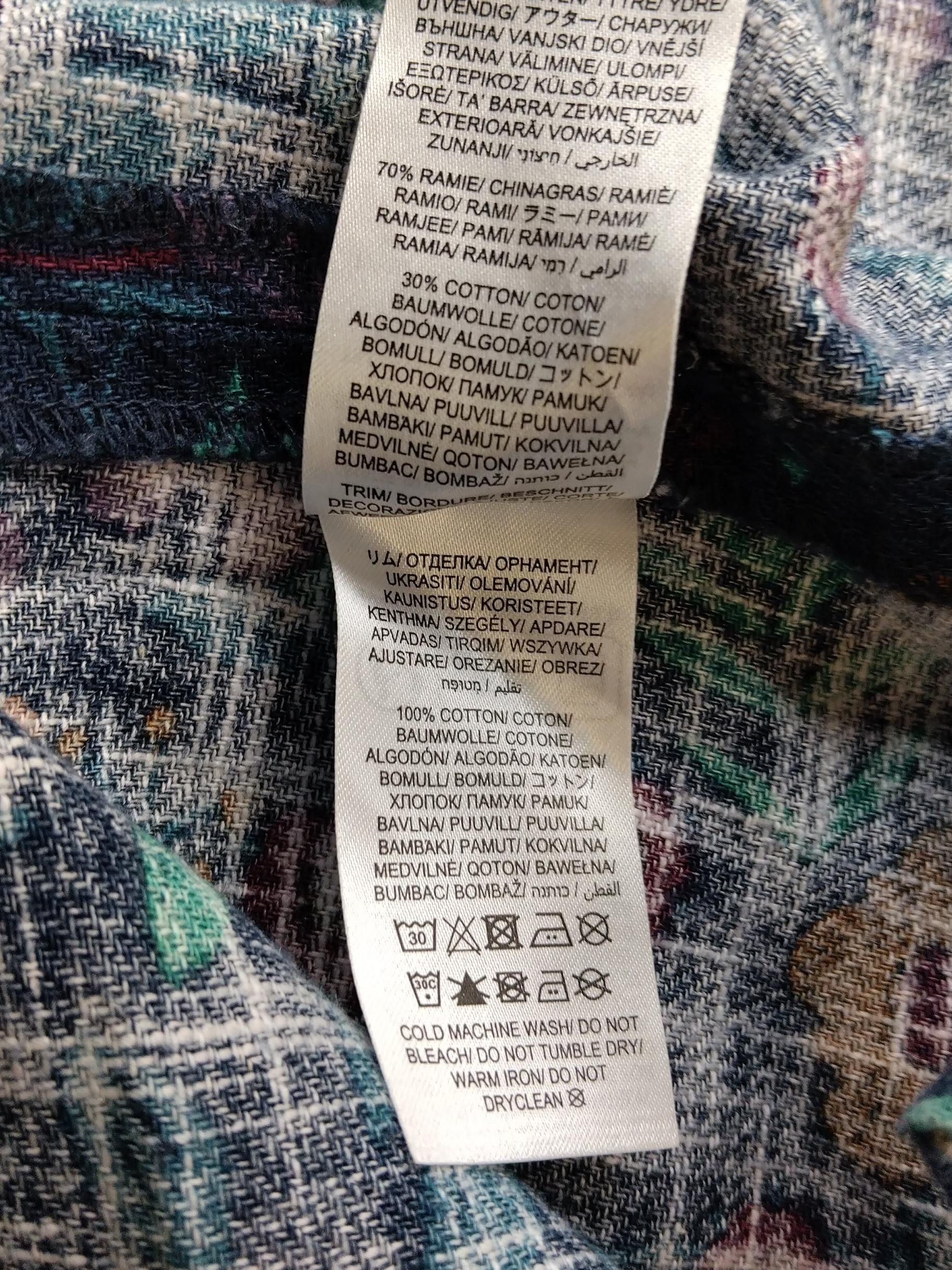 SEASALT CORNWALL Women's Top XXL Blue 100% Cotton Tunic - Image 6