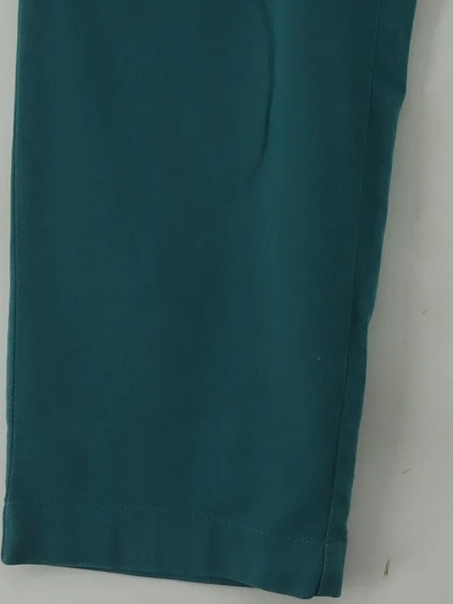 SEASALT CORNWALL Women's Trousers S Green Cotton with Elastane Straight Chino - Image 4