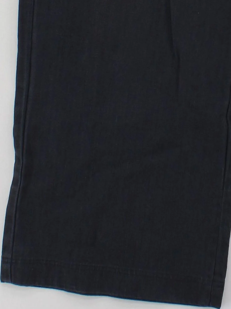 SEASALT CORNWALL Women's Trousers UK 16 Black Cotton with Elastane Capri - Image 4