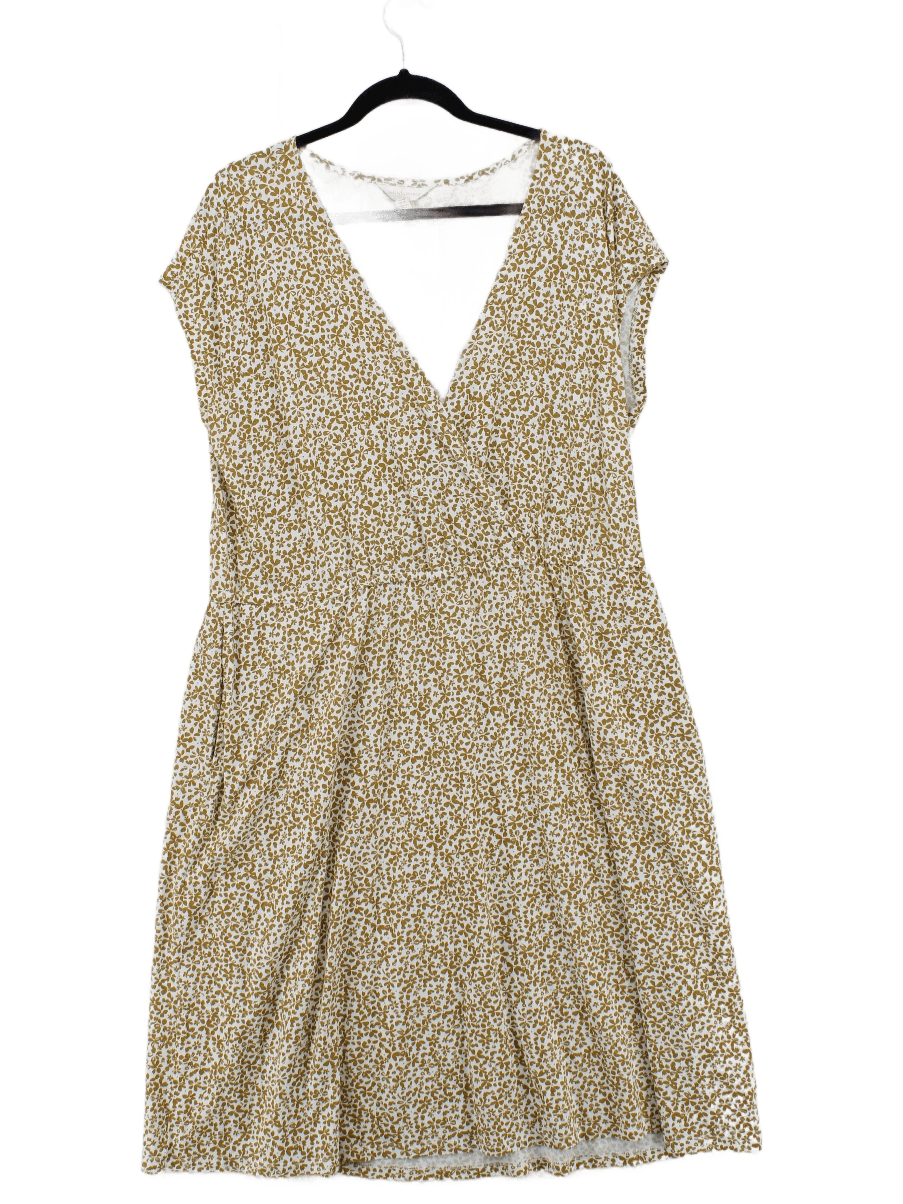 SEASALT CORNWALL Wrap Midi Dress in White