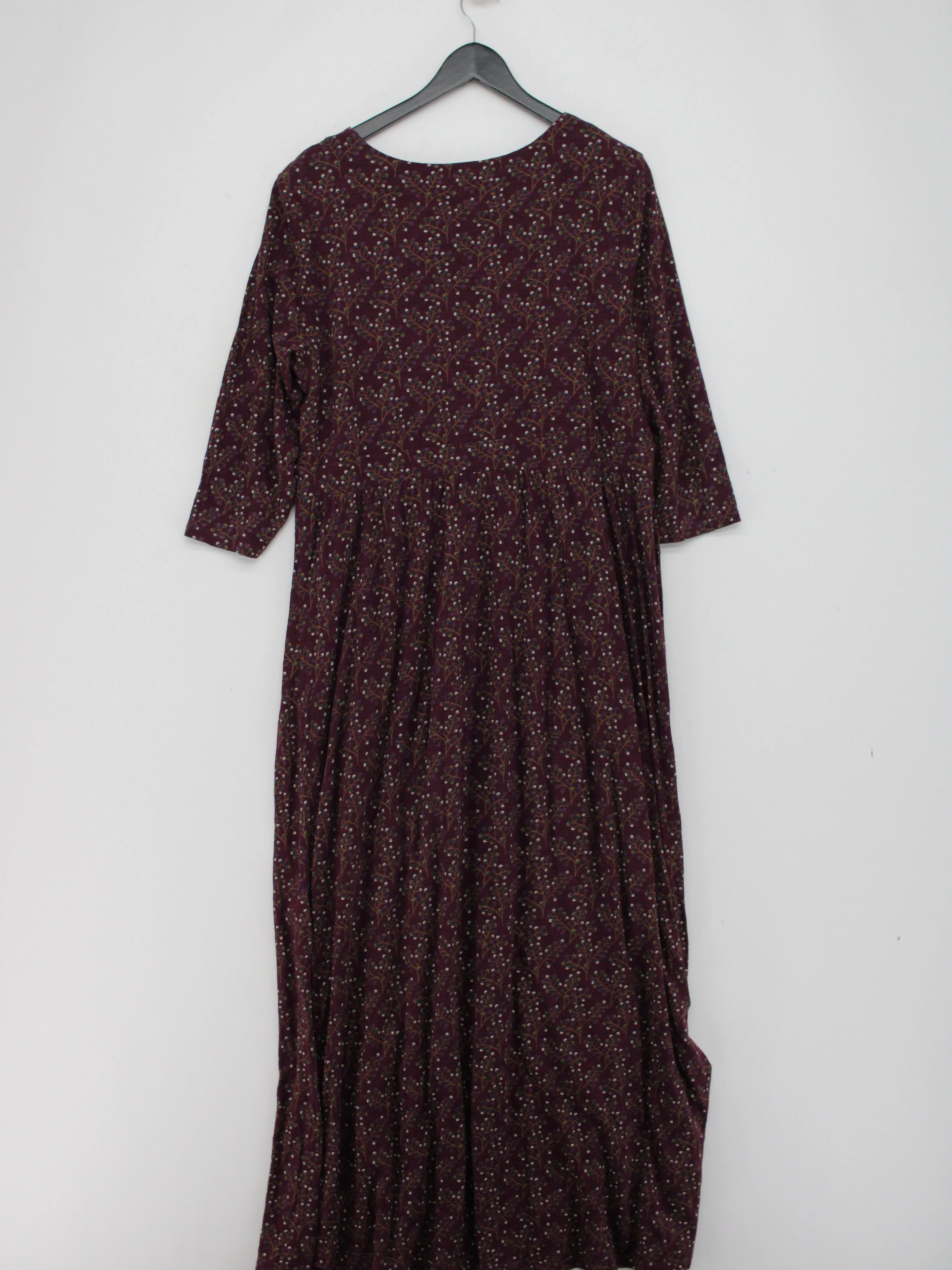 Seasalt Maxi Dress UK16 in Purple - Image 2