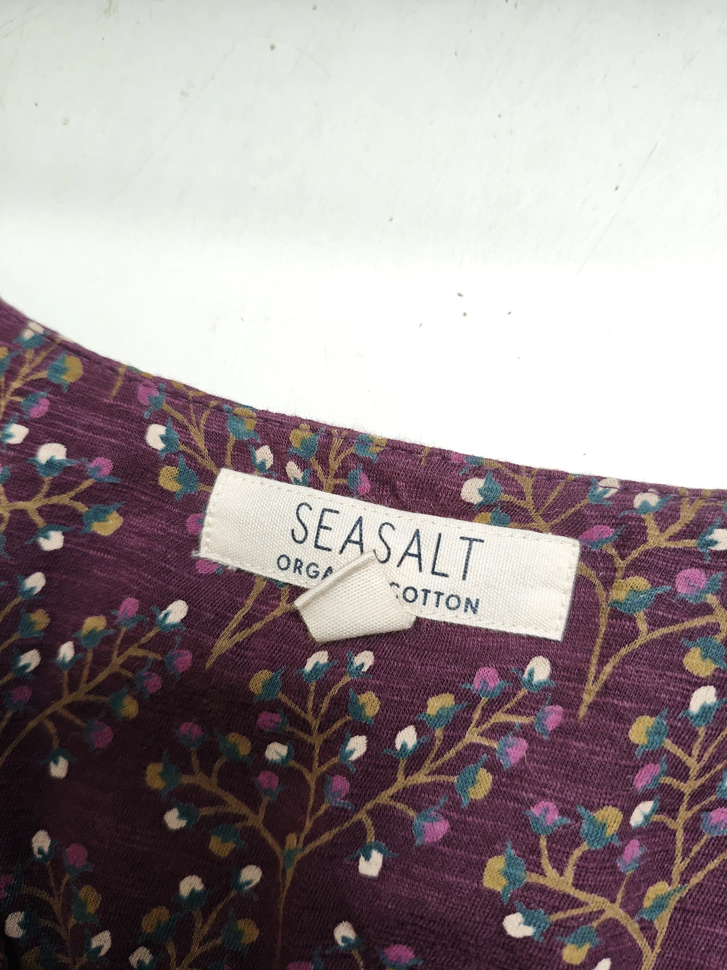 Seasalt Maxi Dress UK16 in Purple - Image 5