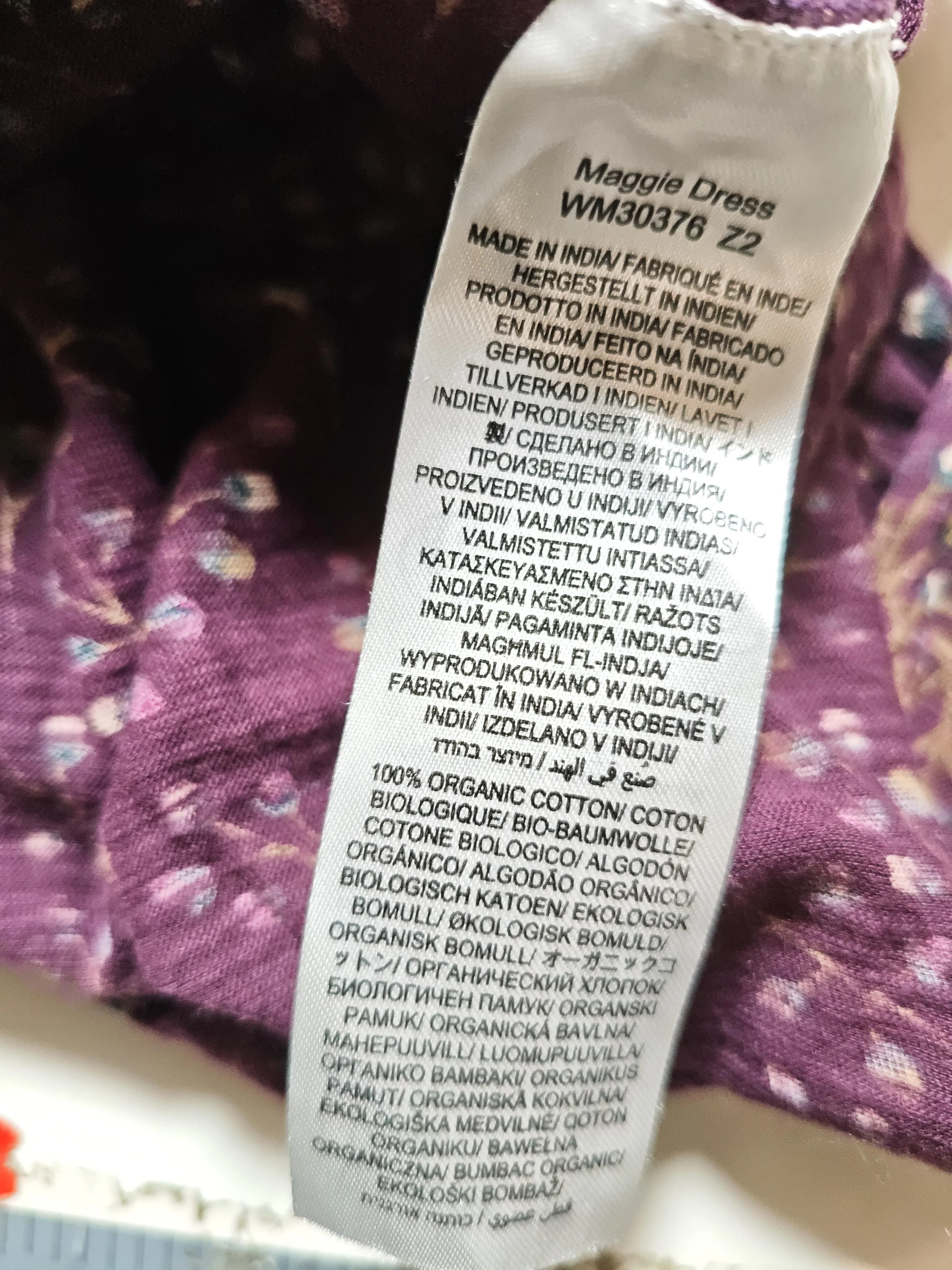 Seasalt Maxi Dress UK16 in Purple - Image 6