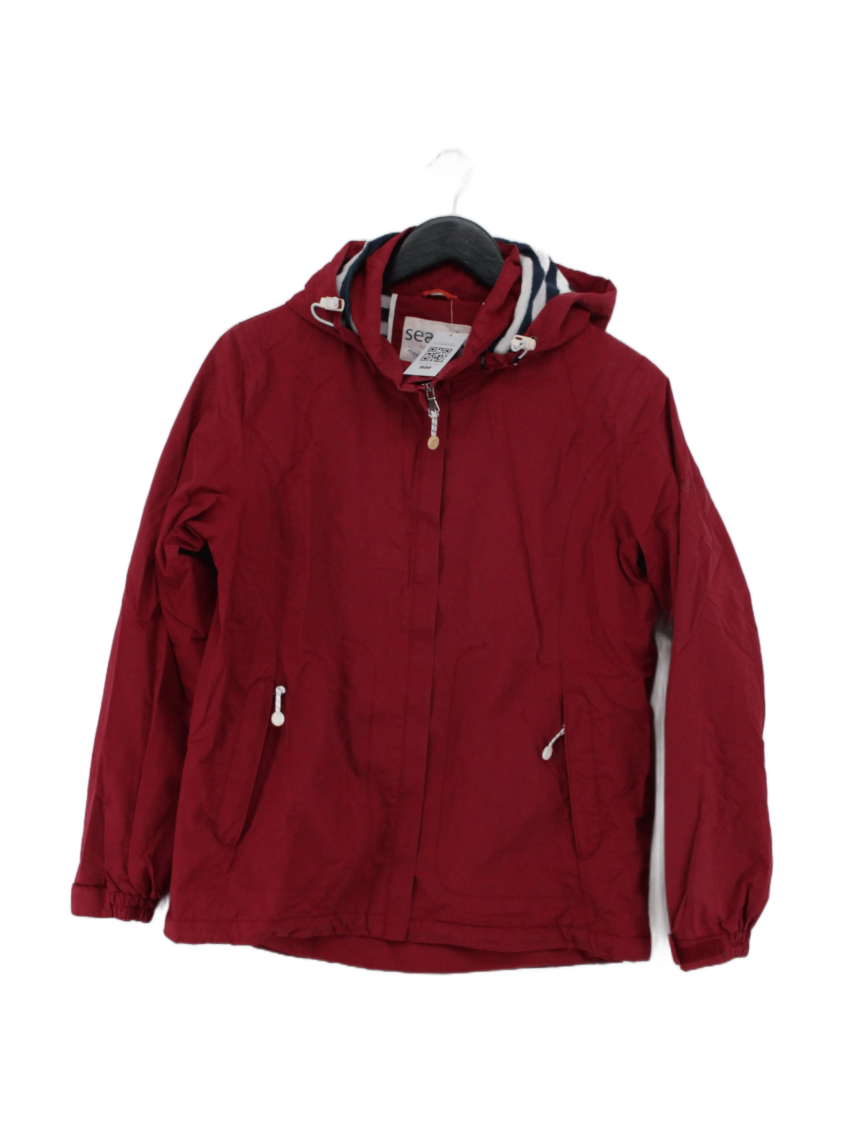 Seasalt Rain Coat jacket red