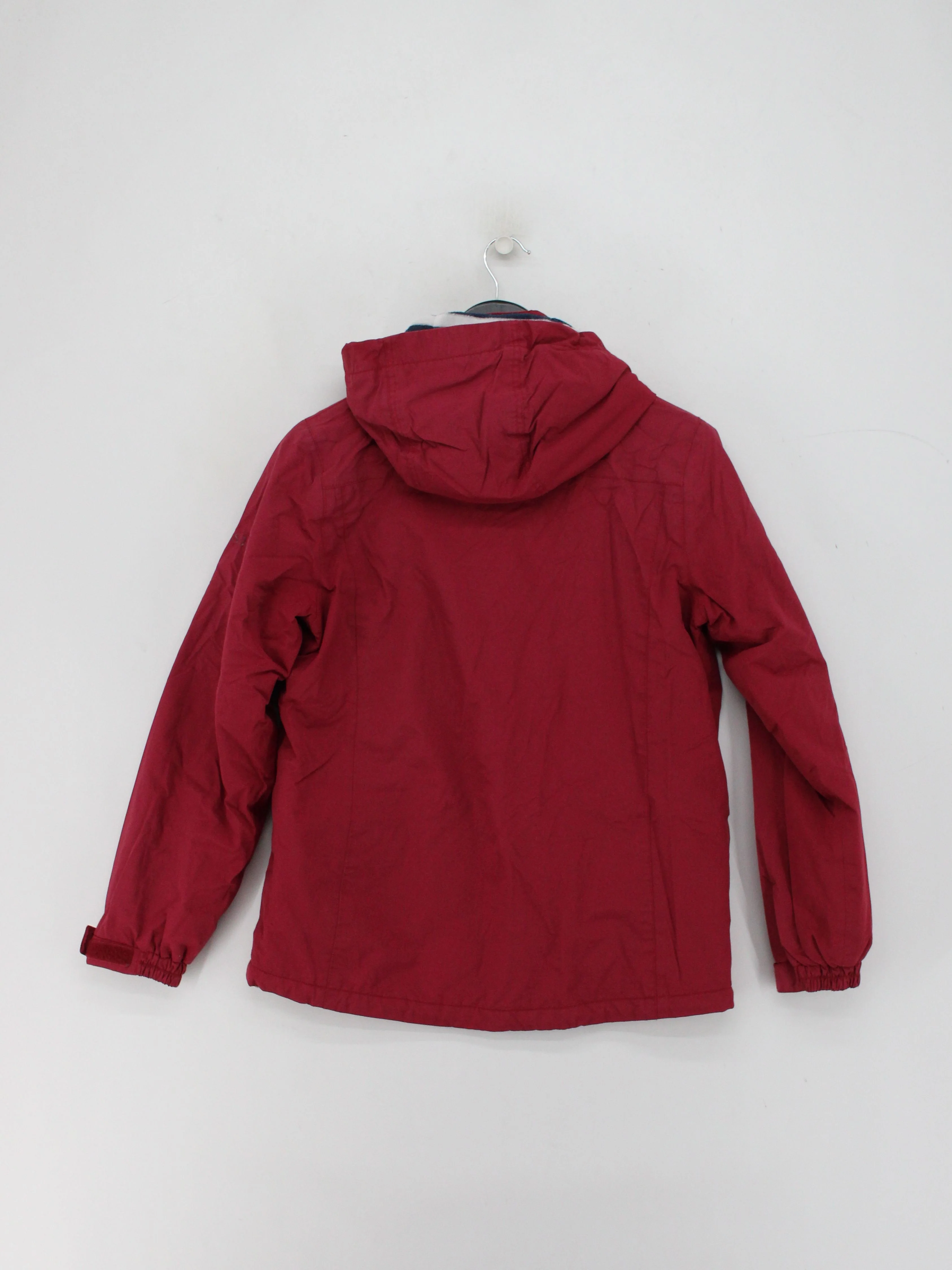 Seasalt Rain Coat jacket red - Image 2