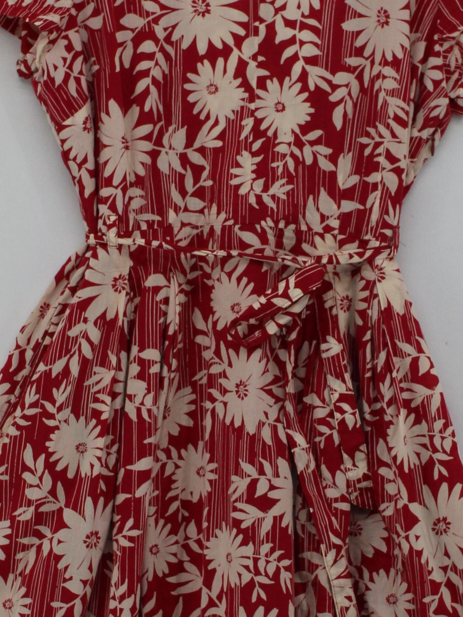 Seasalt Shirt Midi Dress UK16 in Red - Image 3