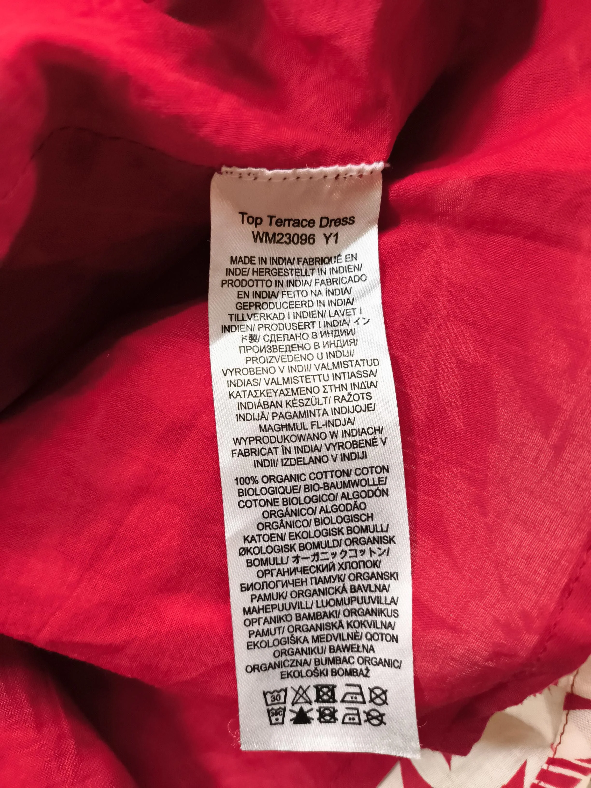 Seasalt Shirt Midi Dress UK16 in Red - Image 6