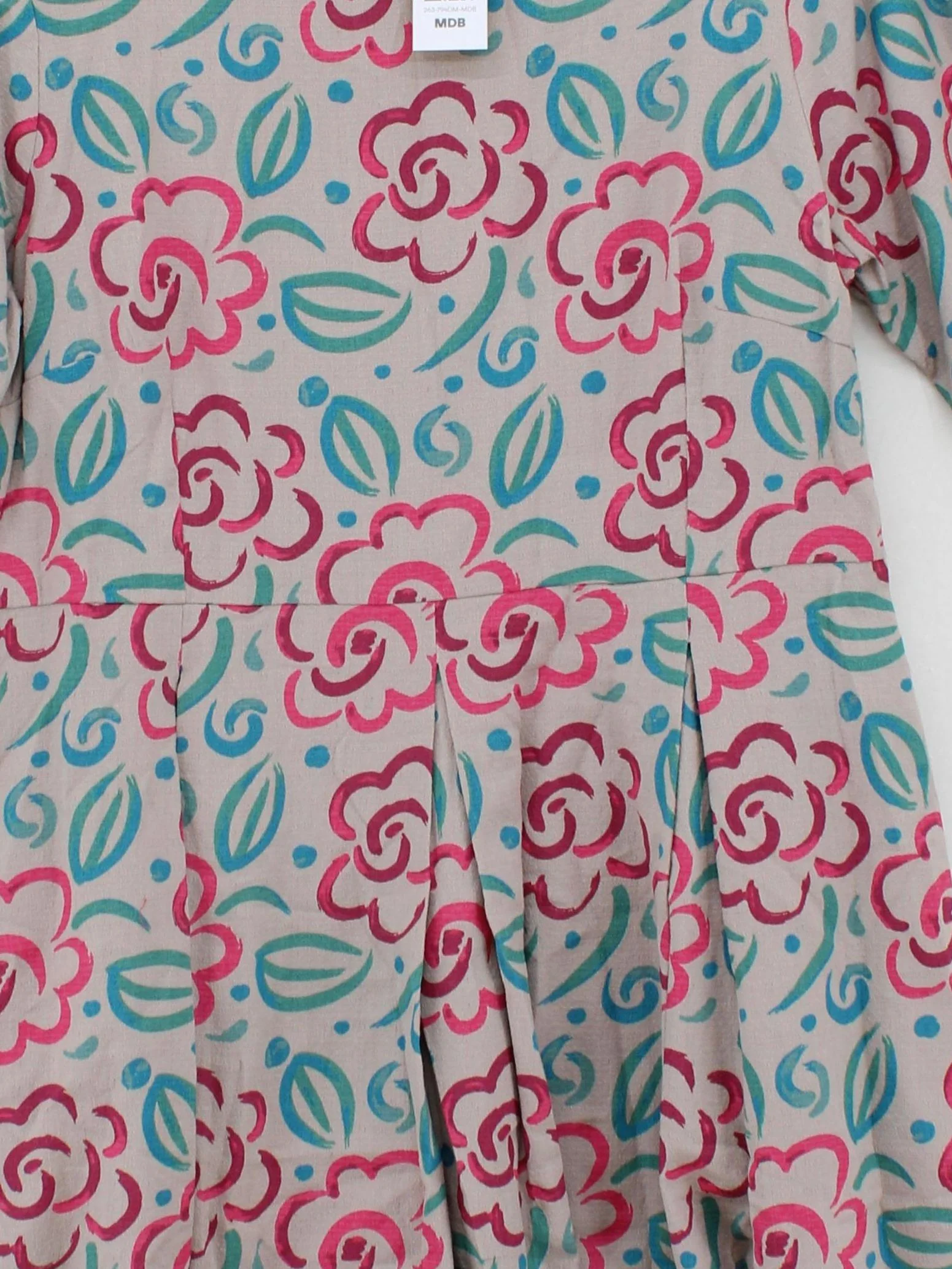 Seasalt Skater Midi Dress UK18 in Multi - Image 3