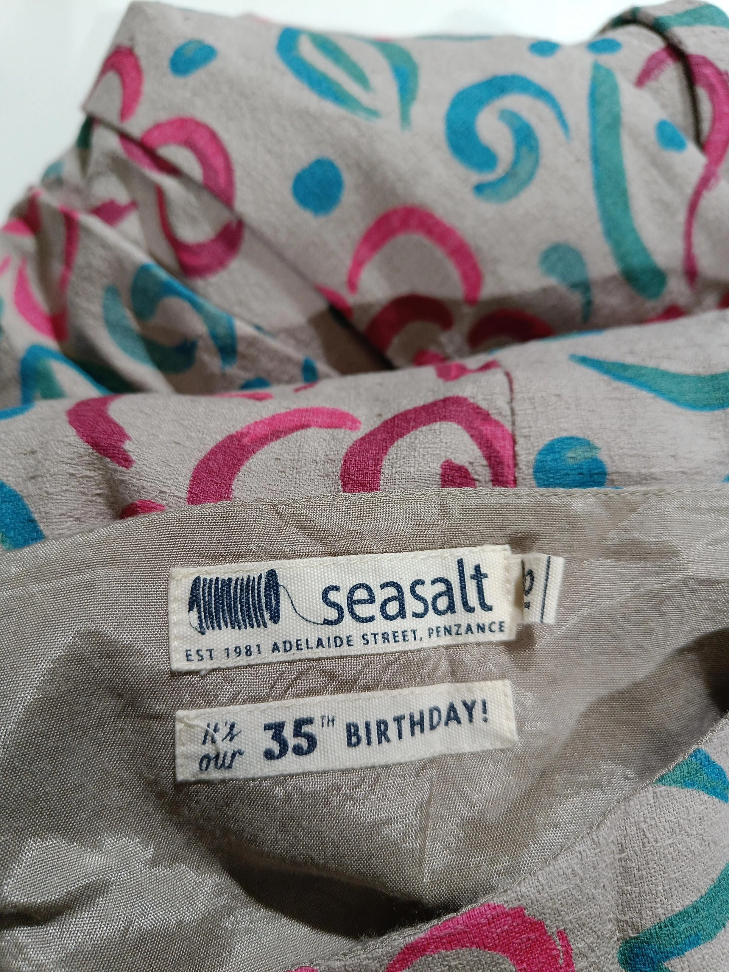 Seasalt Skater Midi Dress UK18 in Multi - Image 5