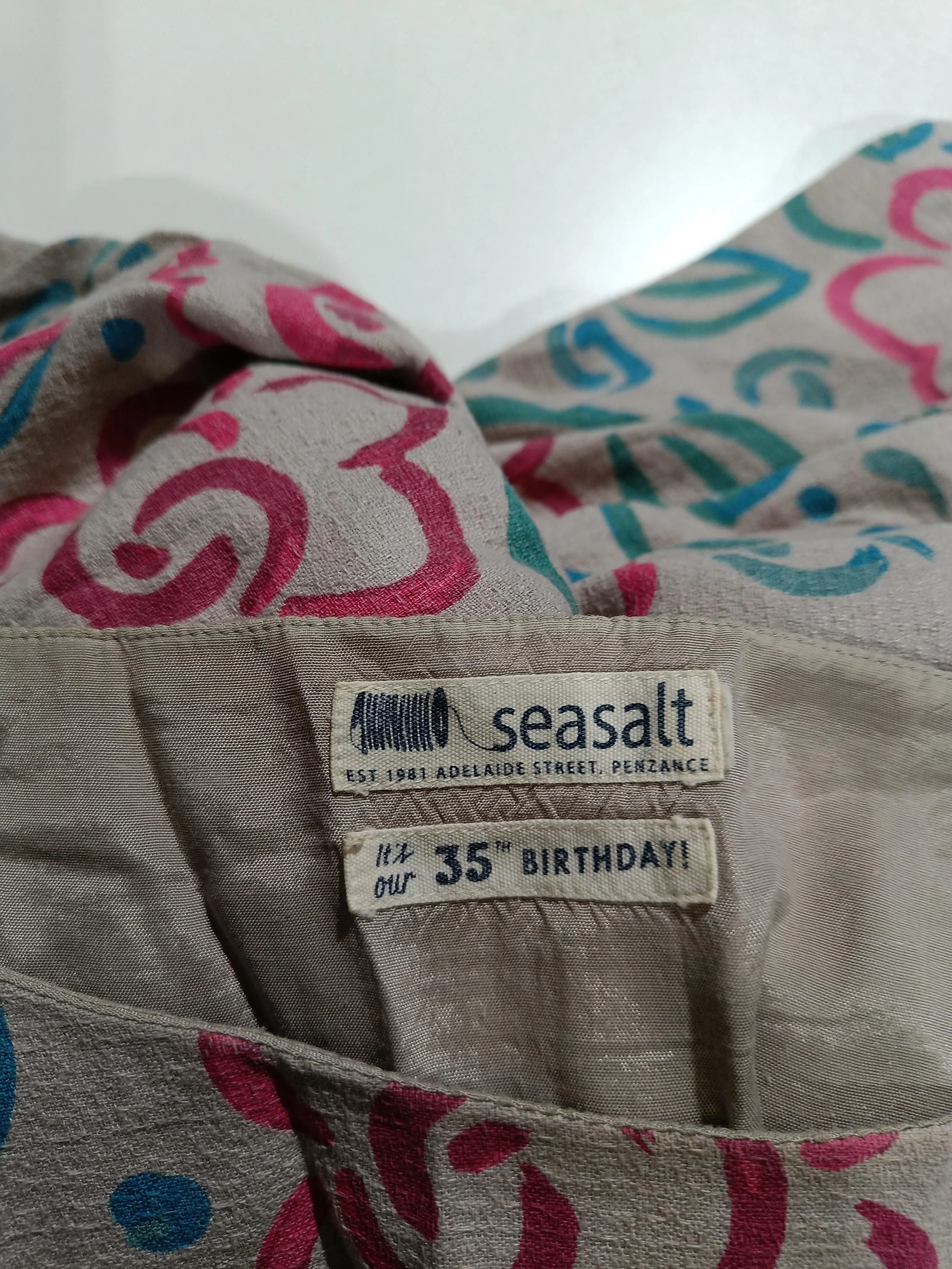 Seasalt Skater Midi Dress UK20 in Multi - Image 5