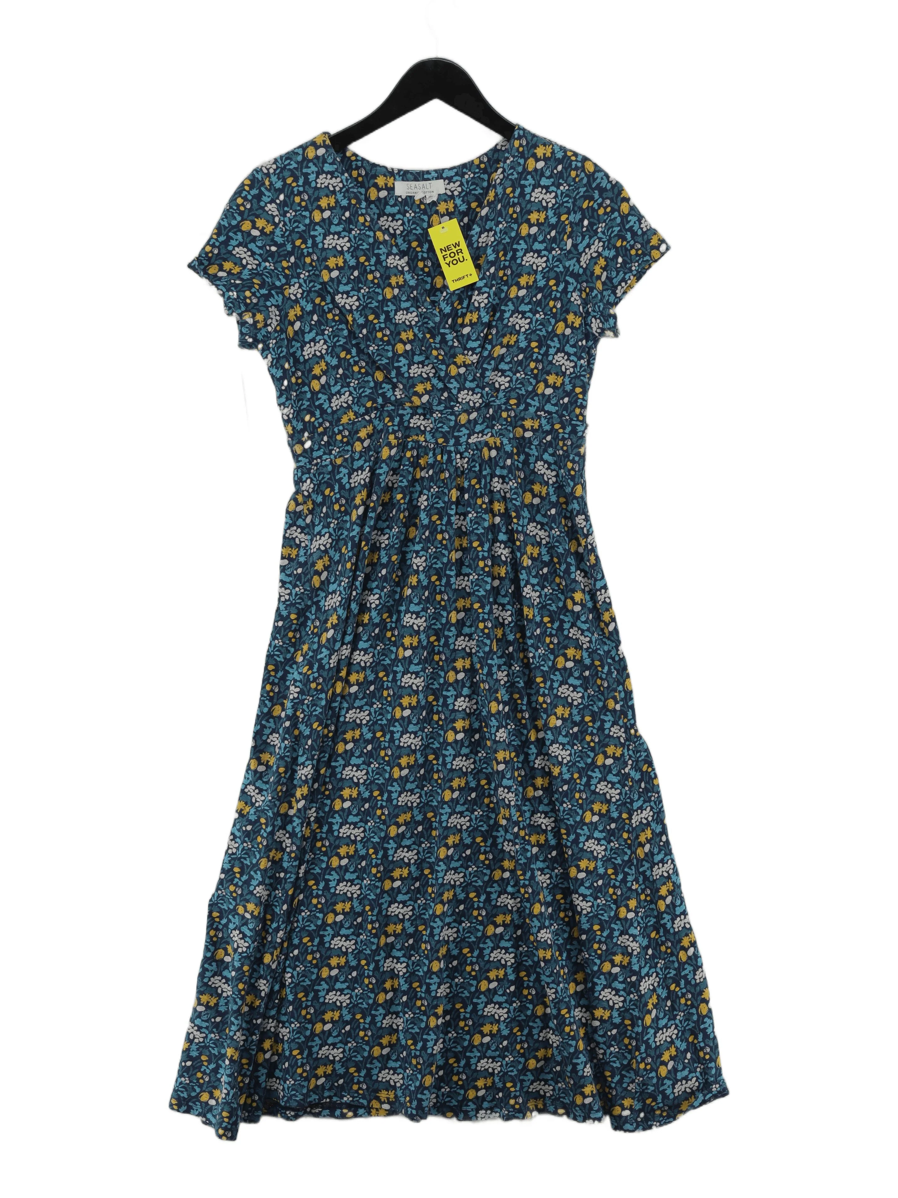 Seasalt T-Shirt Midi Dress UK10 in Multi