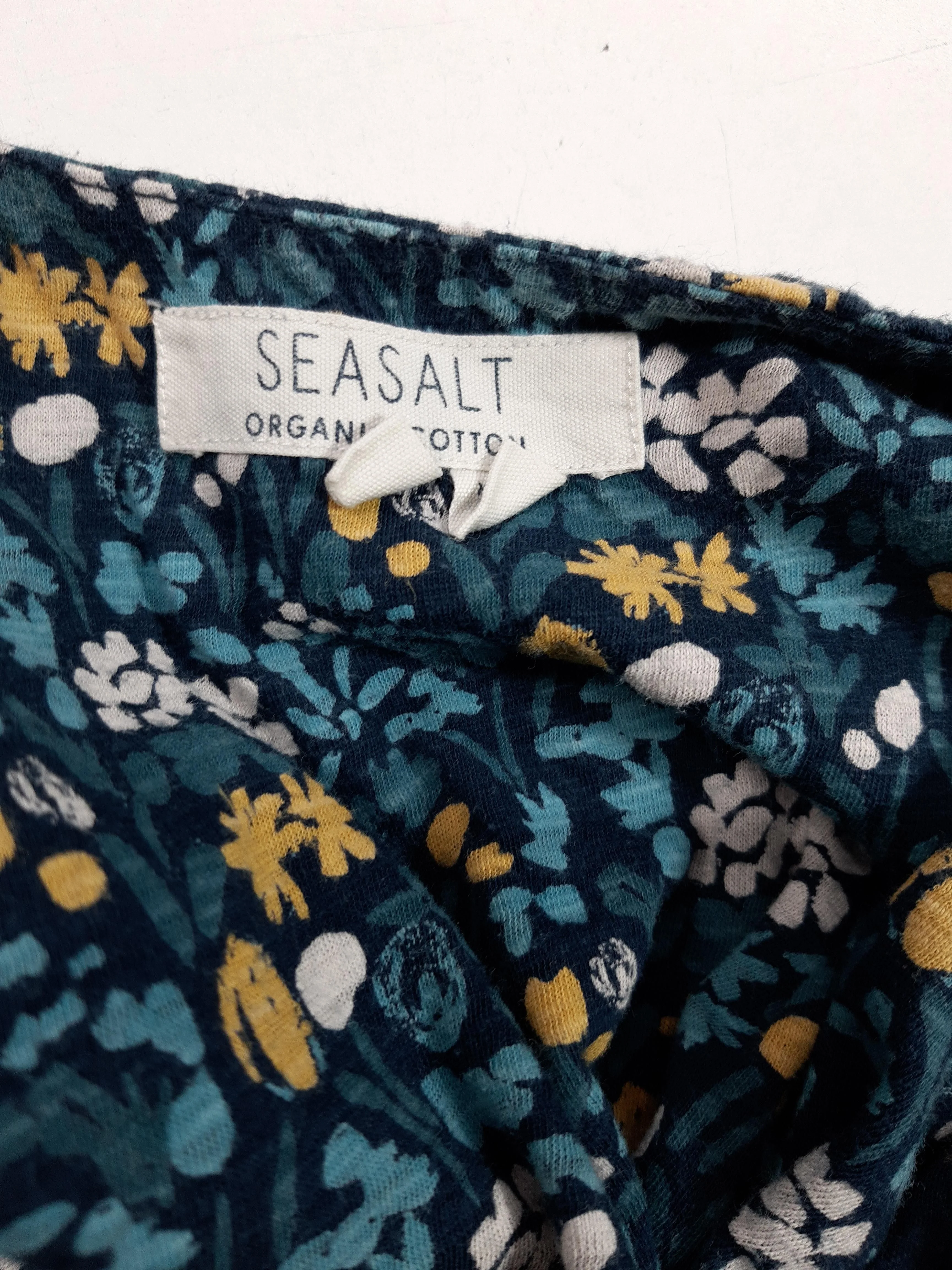 Seasalt T-Shirt Midi Dress UK10 in Multi - Image 5