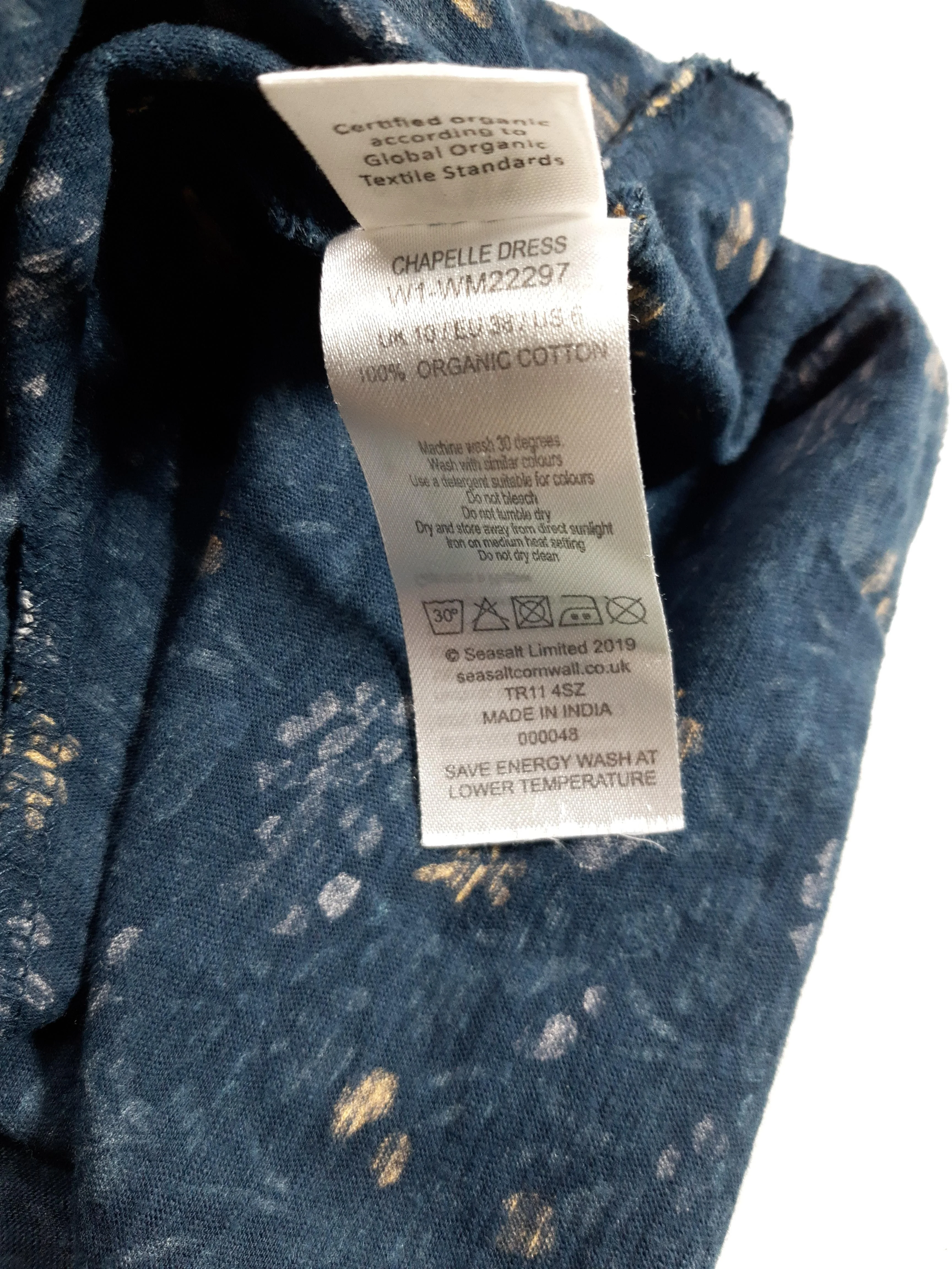 Seasalt T-Shirt Midi Dress UK10 in Multi - Image 6