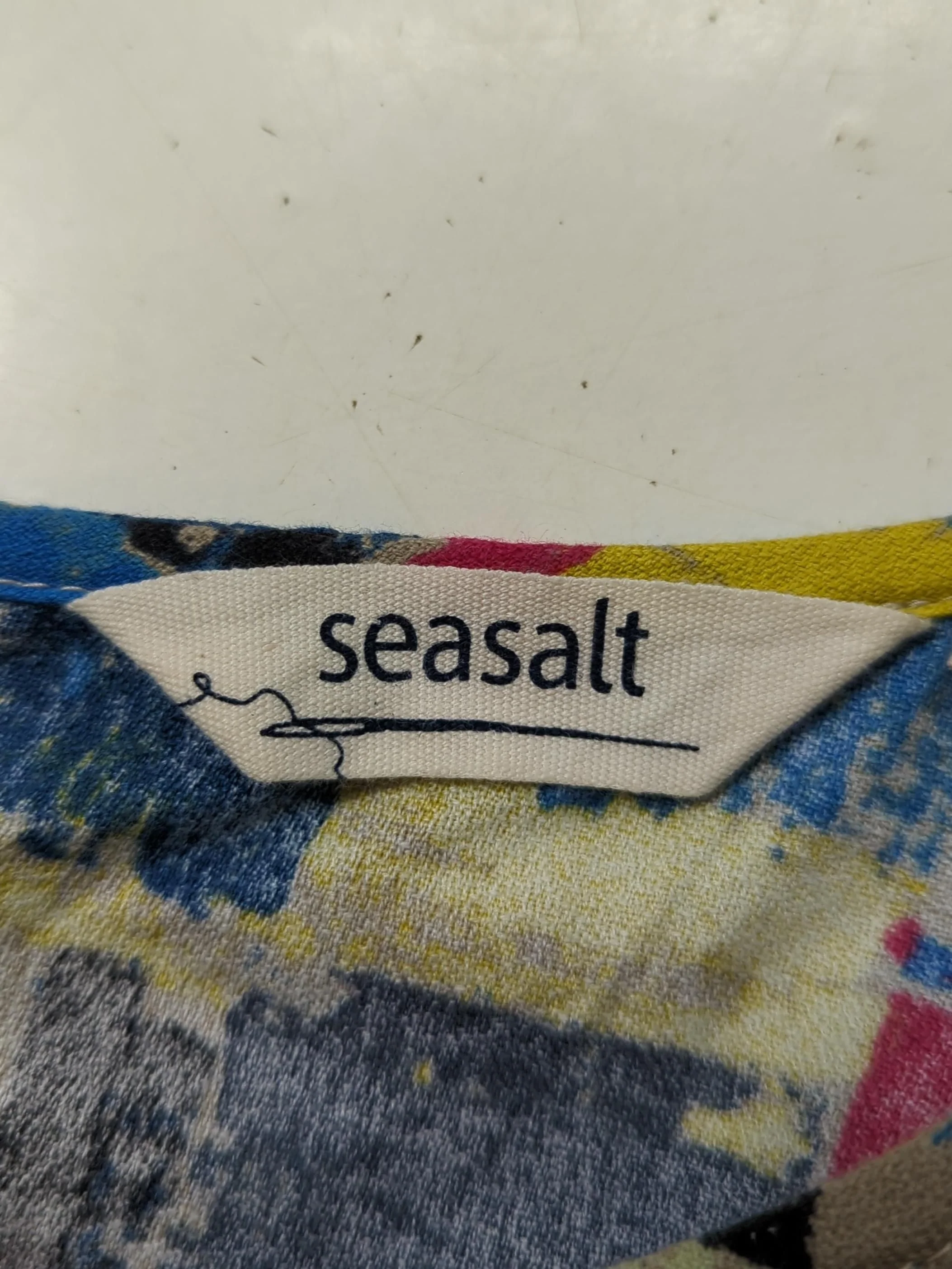 Seasalt T-Shirt Mini Dress UK14 in Multi - Image 5