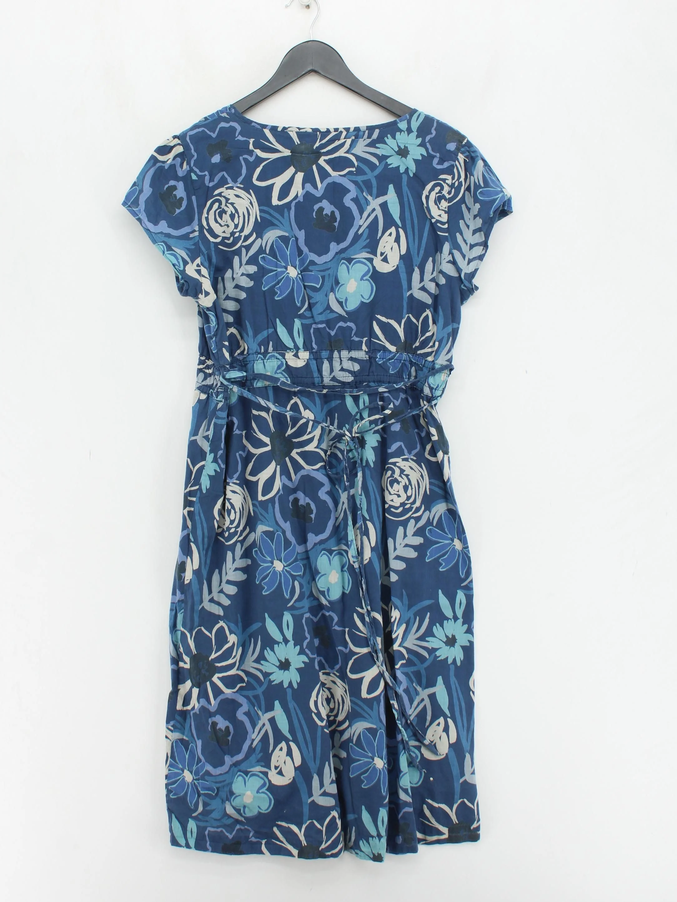Seasalt T-Shirt Mini Dress UK16 in Blue - Image 2