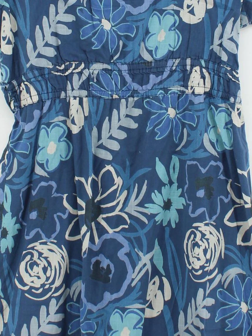 Seasalt T-Shirt Mini Dress UK16 in Blue - Image 3