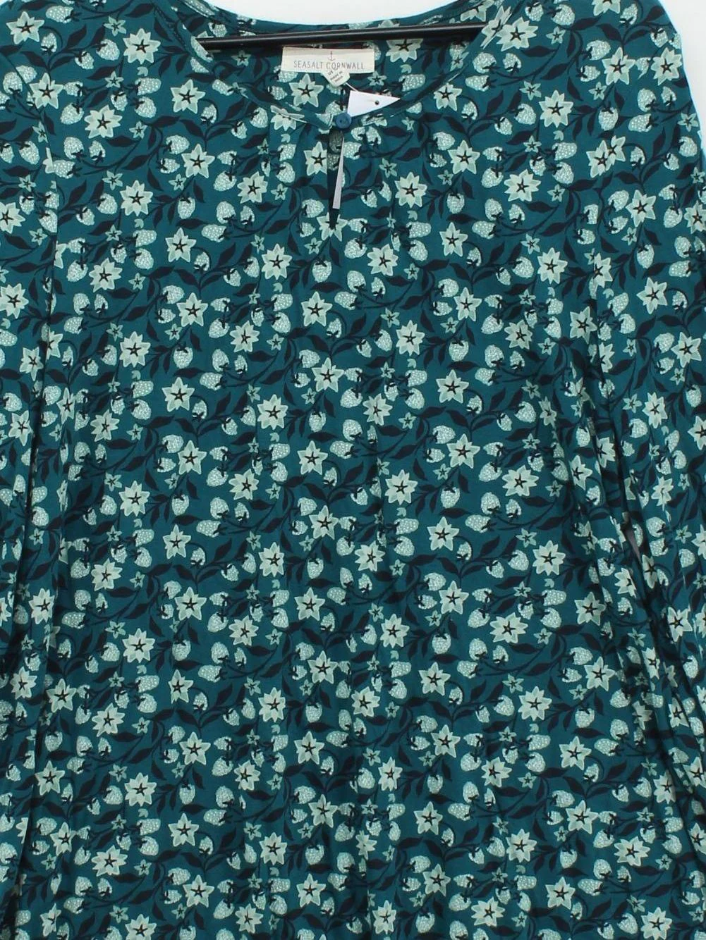 Seasalt T-Shirt Mini Dress UK16 in Blue - Image 3