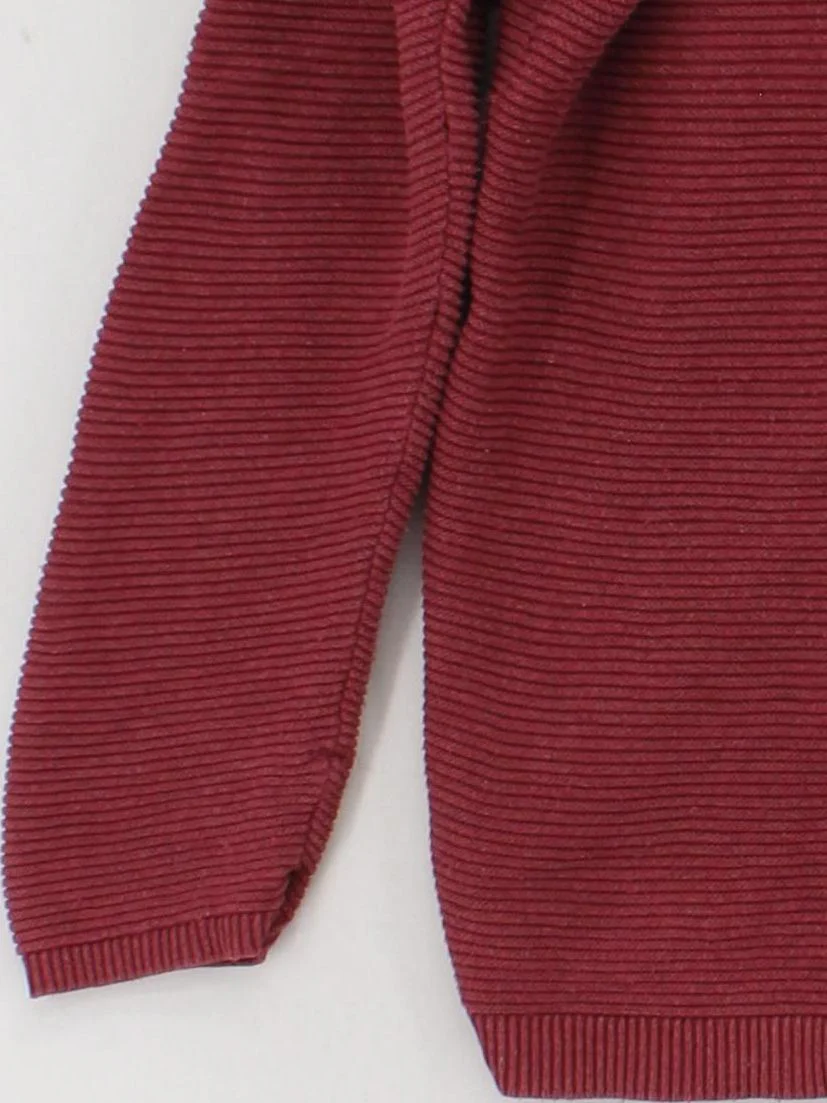 Seasalt Women's Jumper UK 10 Red 100% Cotton Crew Neck Pullover - Image 4