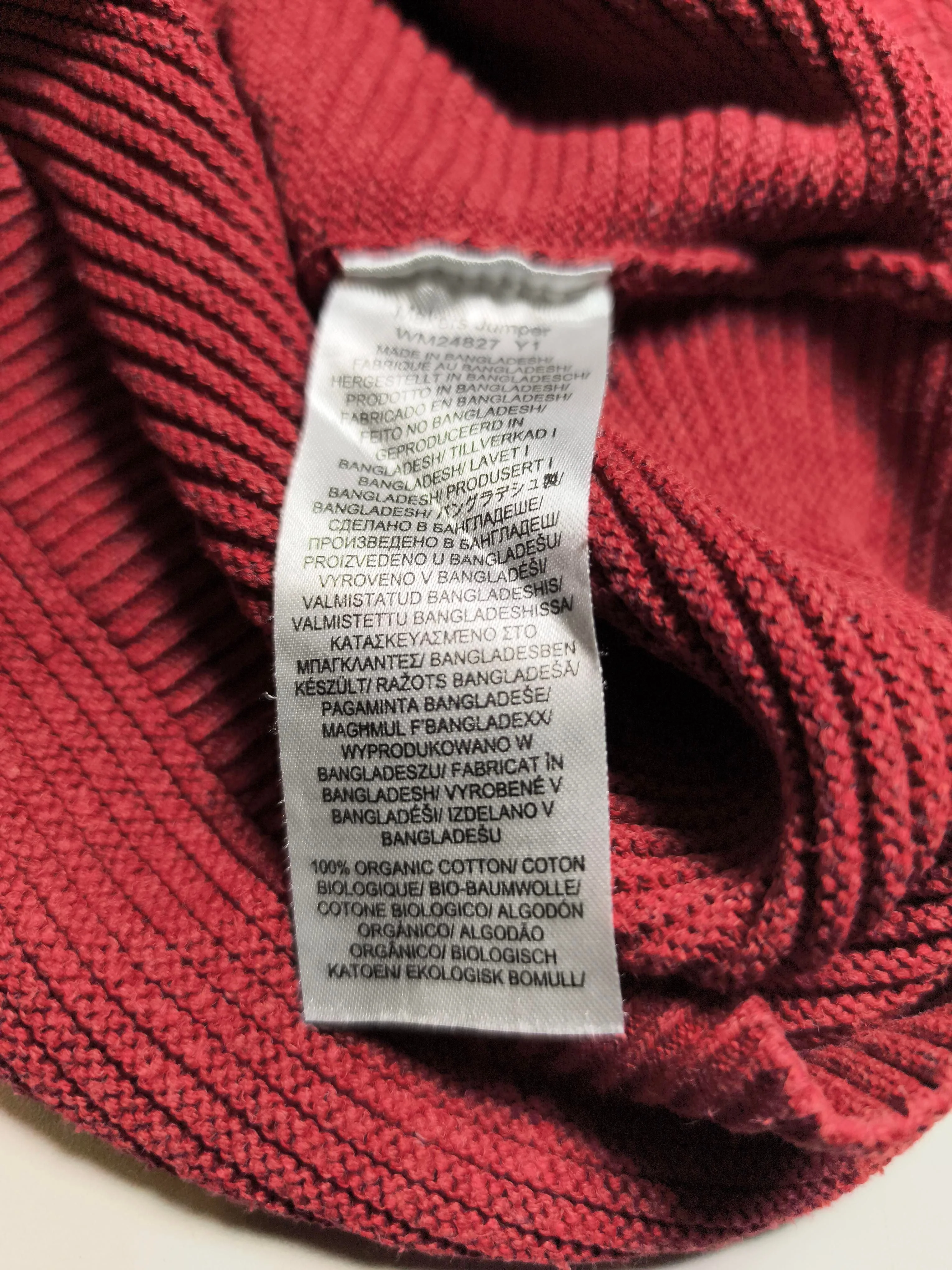 Seasalt Women's Jumper UK 10 Red 100% Cotton Crew Neck Pullover - Image 7