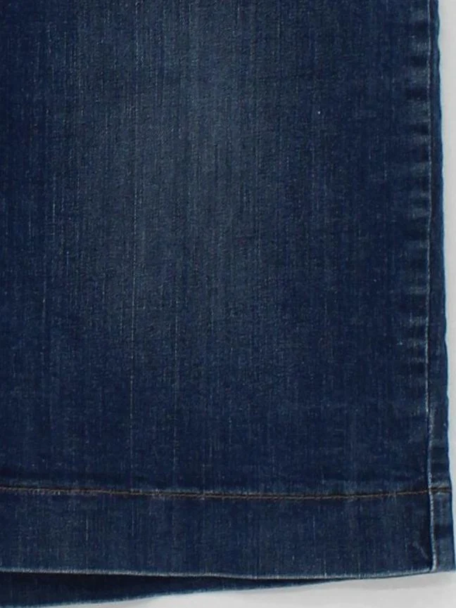 Seasalt Women's Midi Skirt UK 10 Blue Cotton with Elastane Straight & Pencil - Image 4
