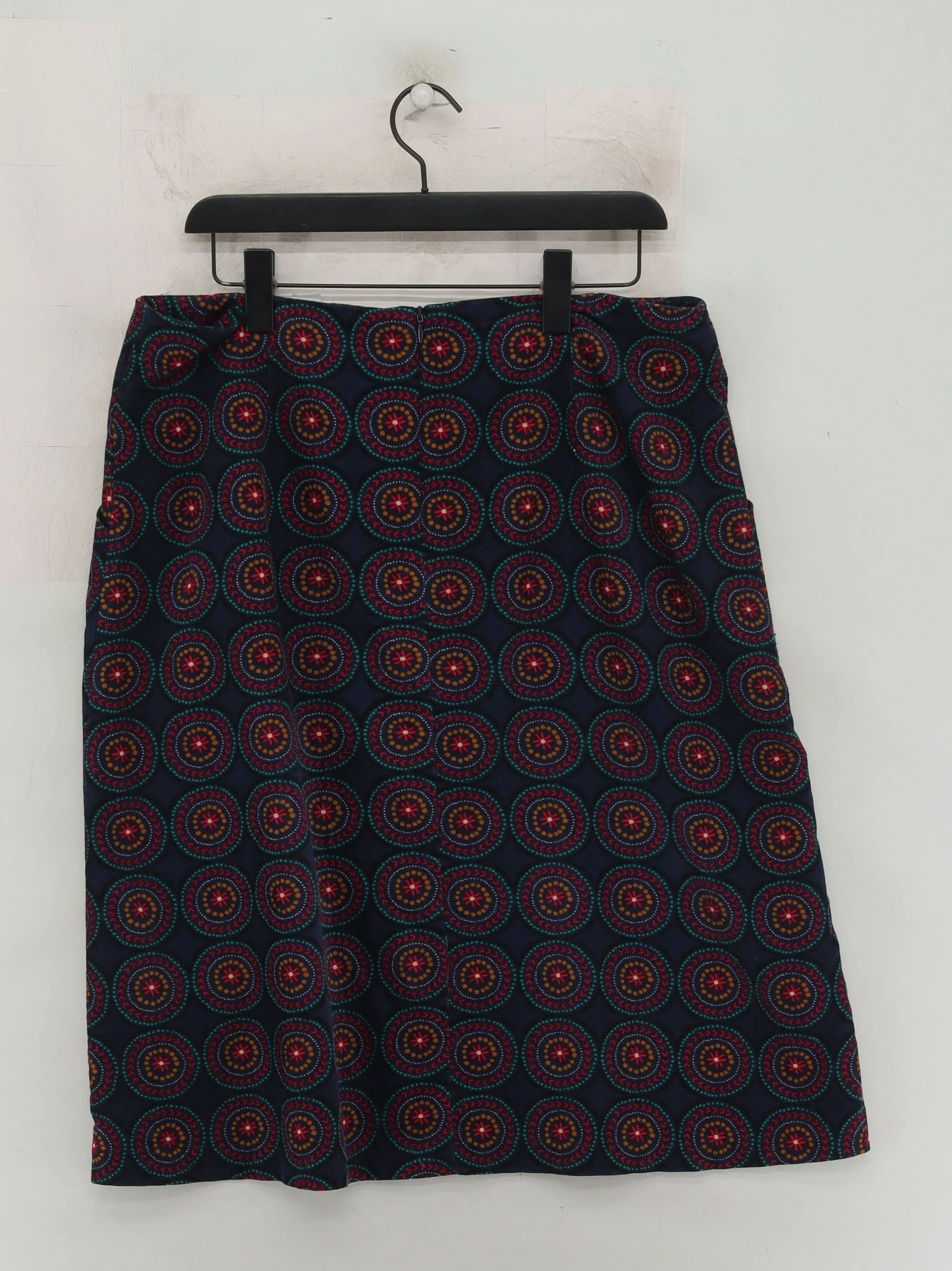 Seasalt Women's Midi Skirt UK 16 Blue 100% Other Straight & Pencil - Image 2