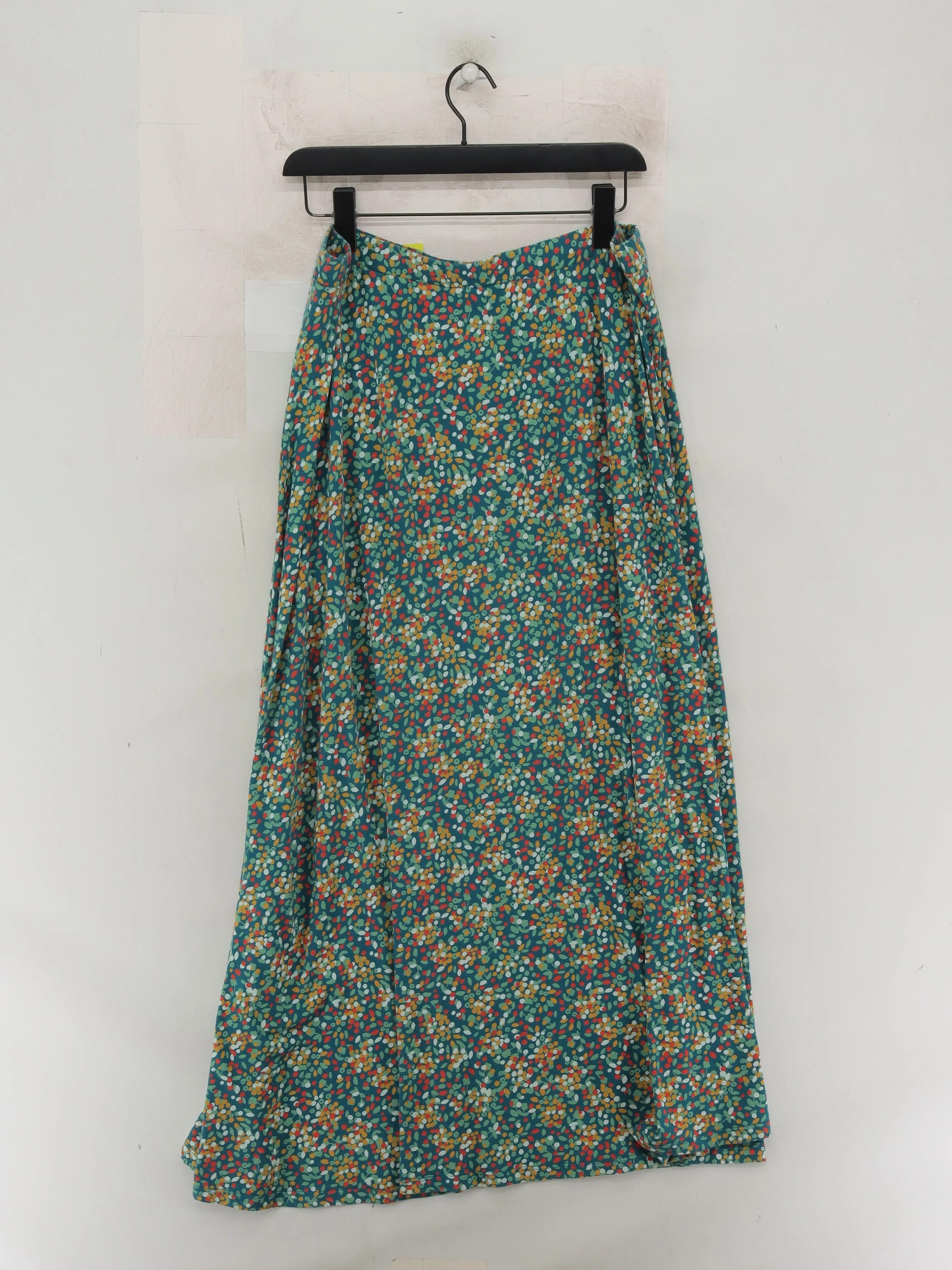Seasalt Women's Midi Skirt UK 16 Multi Floral Cotton with Elastane Midi A-Line - Image 2