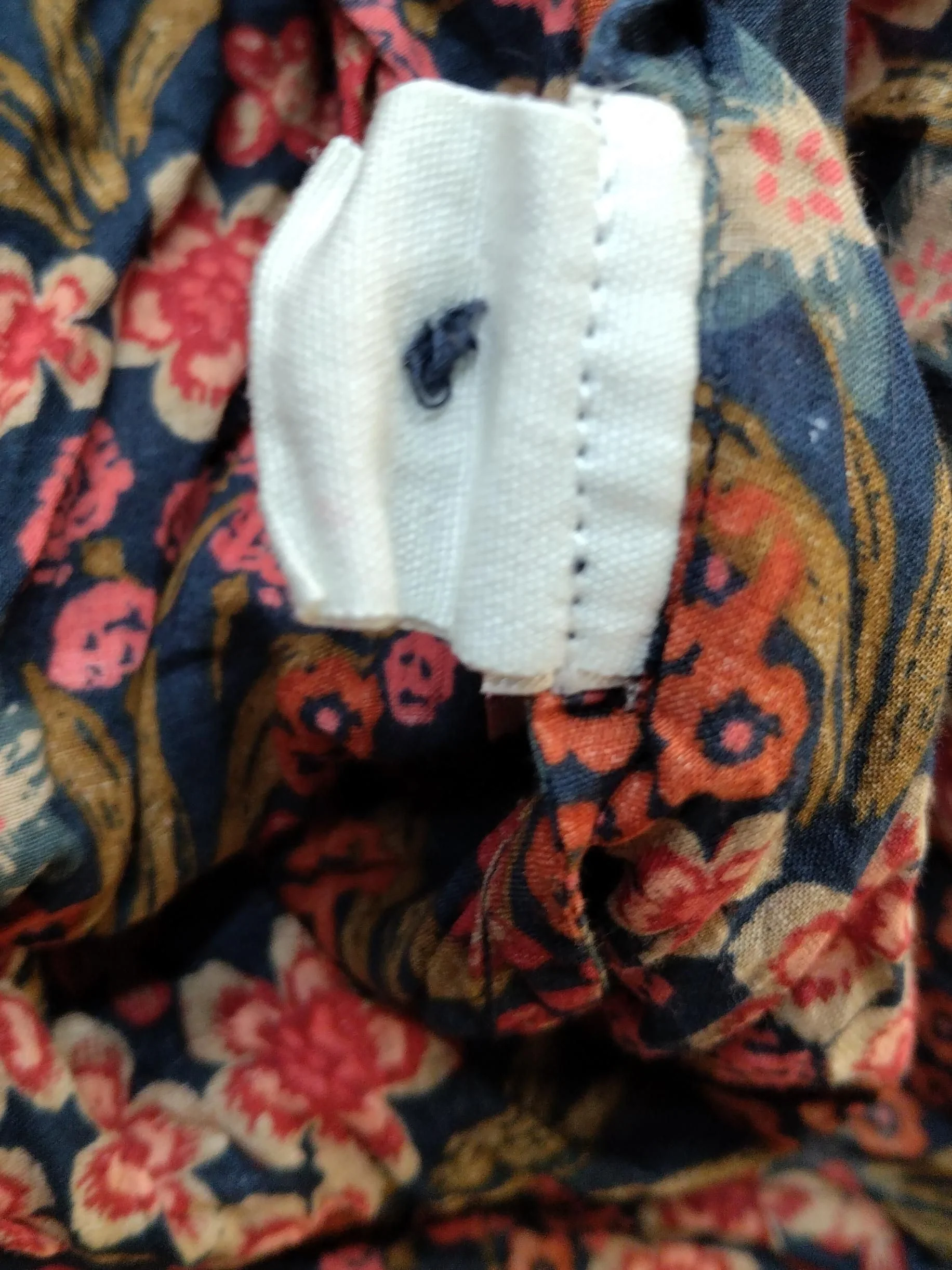 Seasalt Women's Shirt S Multi Floral 100% Cotton Long Sleeve Collared Basic - Image 6