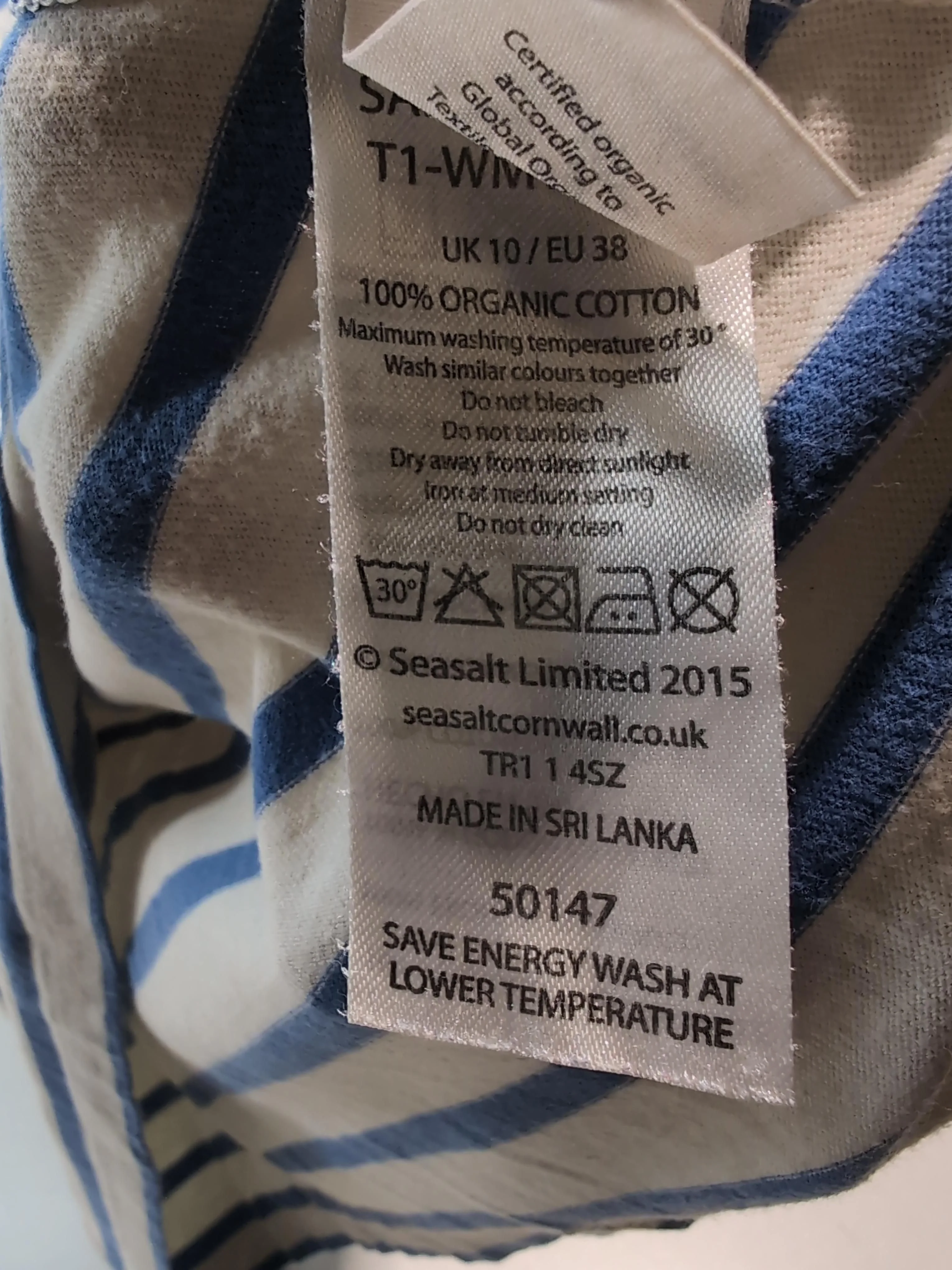 Seasalt Women's Shirt UK 10 Multi 100% Cotton Basic - Image 8