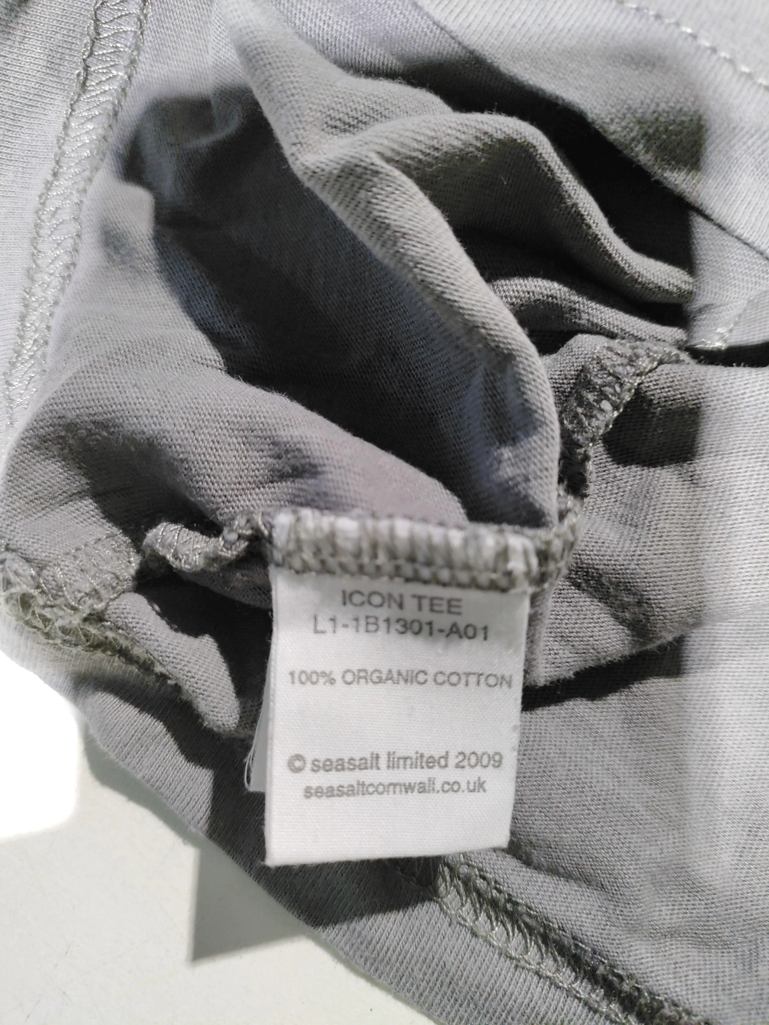 Seasalt Women's T-Shirt M Grey 100% Cotton Short Sleeve Round Neck Basic - Image 7