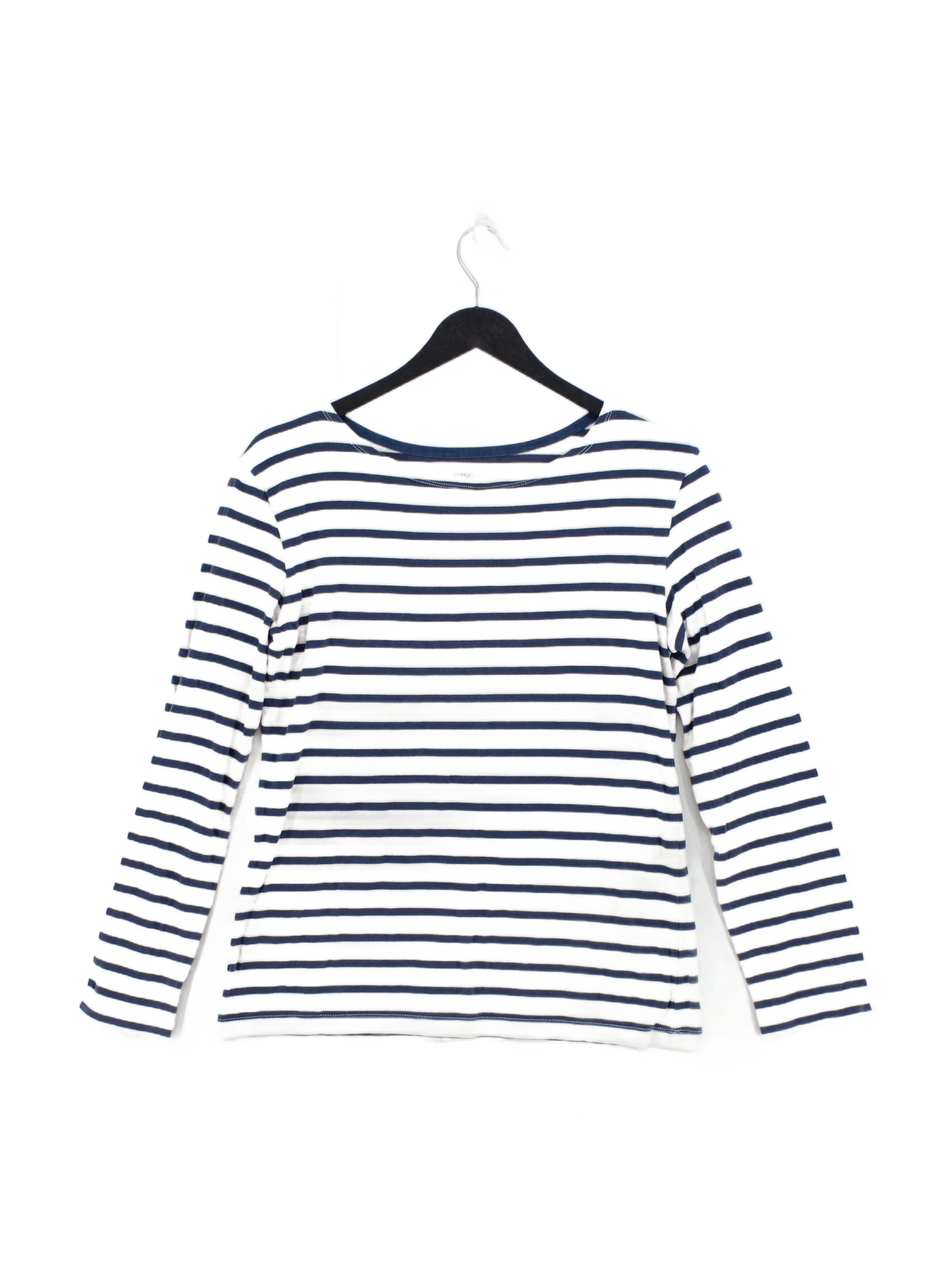 Seasalt Women's T-Shirt UK 10 Blue 100% Cotton Basic