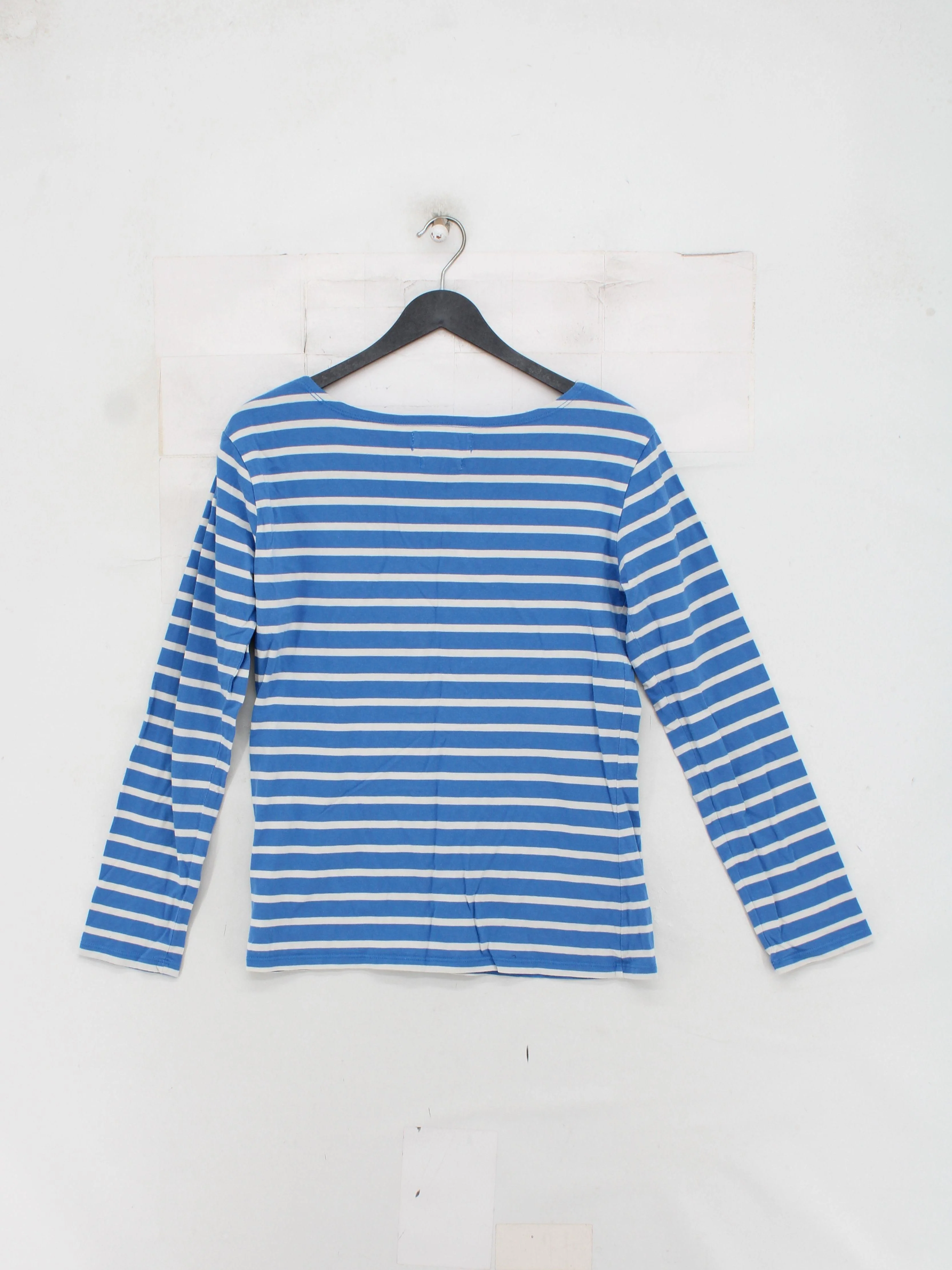 Seasalt Women's T-Shirt UK 10 Blue 100% Cotton Basic - Image 2