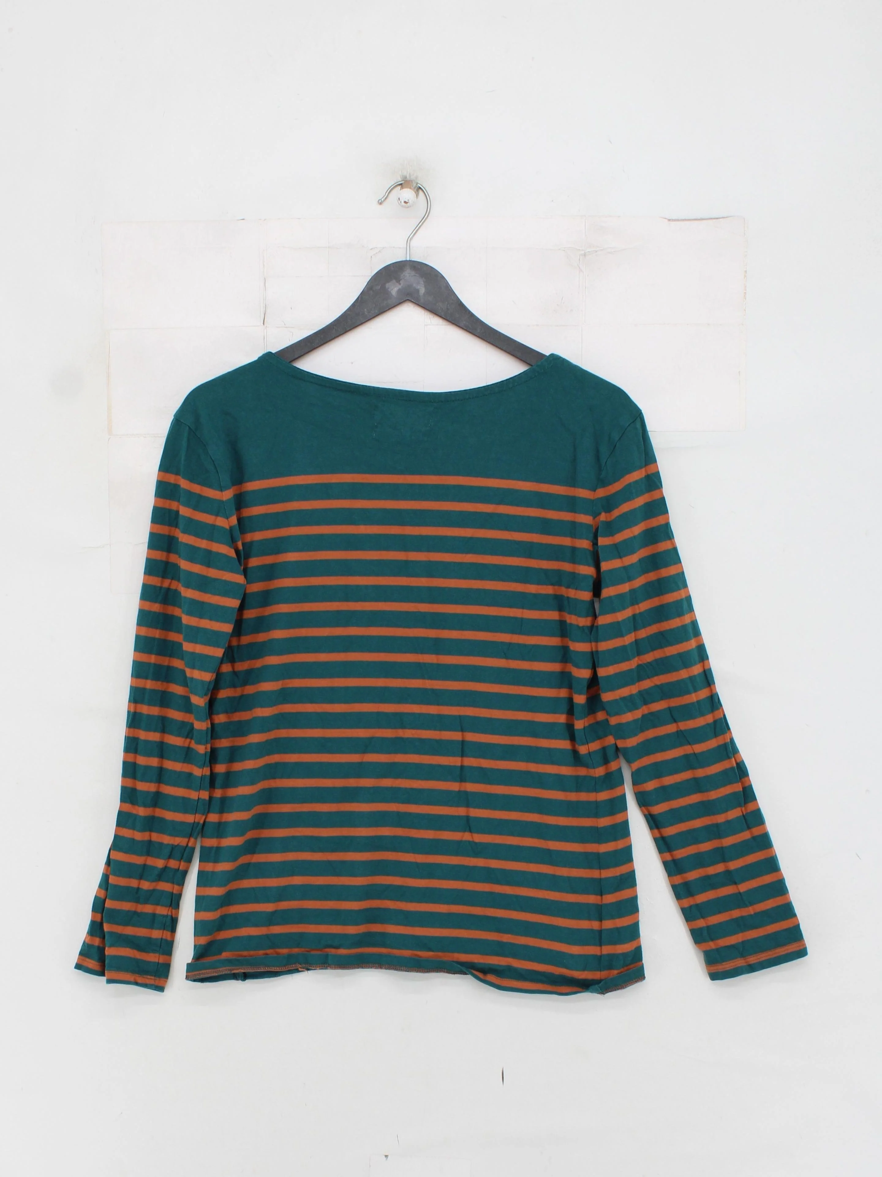Seasalt Women's T-Shirt UK 10 Green 100% Cotton Basic - Image 2