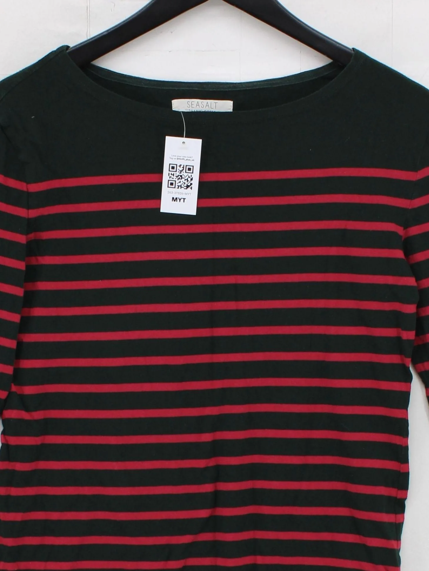 Seasalt Women's T-Shirt UK 10 Multi 100% Cotton Basic - Image 3