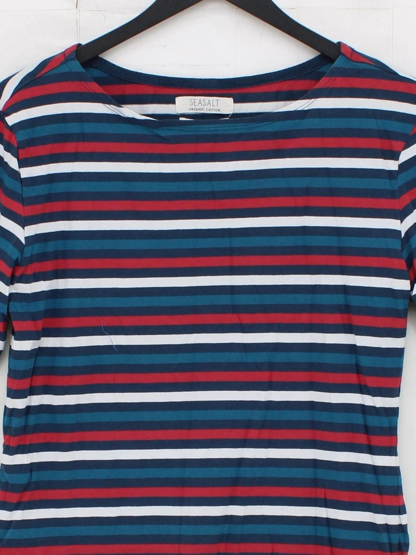 Seasalt Women's T-Shirt UK 10 Multi 100% Cotton Basic - Image 3